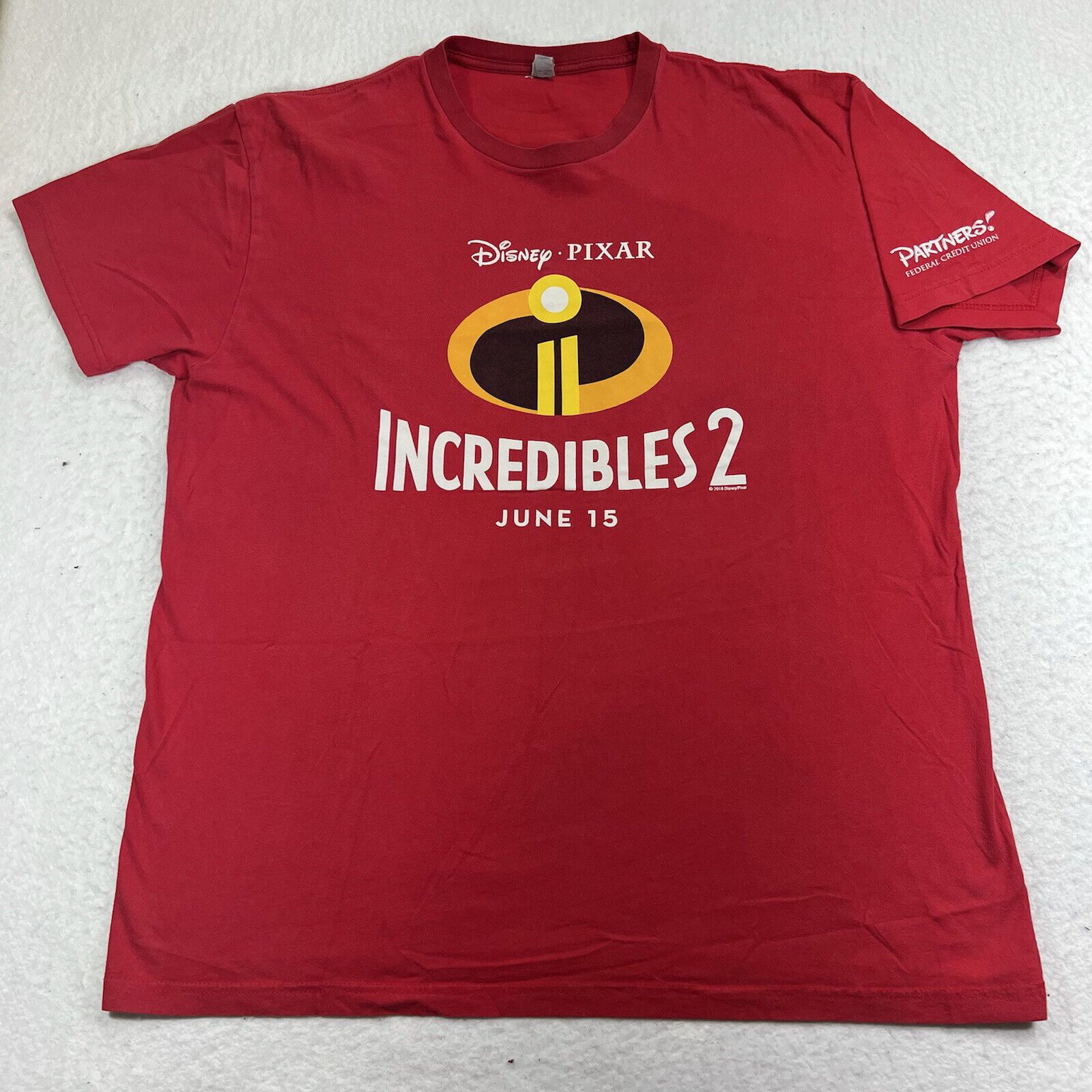 Disney Disney Pixar Incredibles 2 Movie Promo Graphic T Shirt Size US XL / EU 56 / 4 - 1 Thumbnail