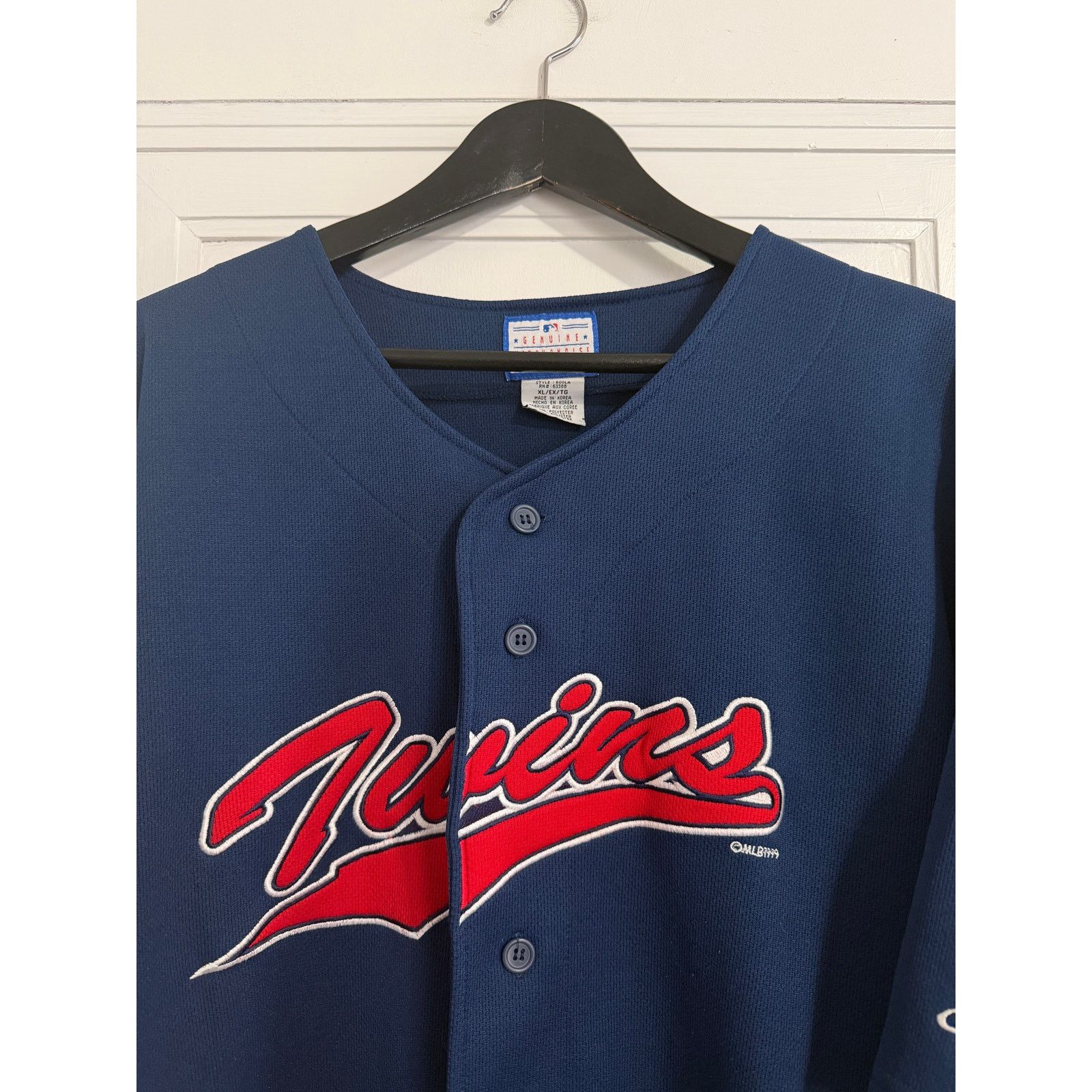Logo Athletic Vintage 1999 Minnesota Twins MLB Baseball Jersey Size XL Size US XL / EU 56 / 4 - 2 Thumbnail