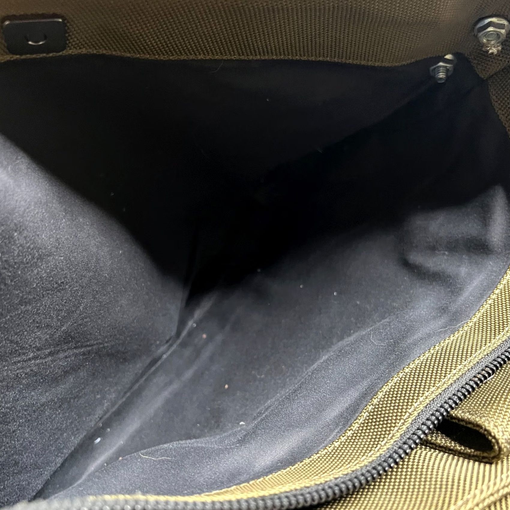Olive Ben Minkoff Crossbody Bag Olive Green Nylon with leather accents Mens Shoulder Bag Laptop Bag Nylon Crossbody Size ONE SIZE - 4 Thumbnail