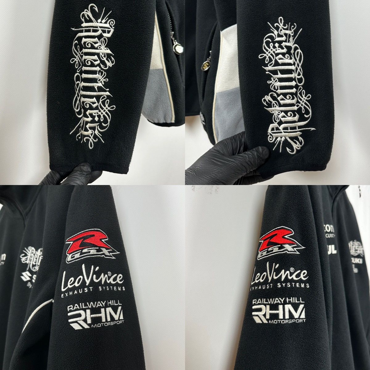 Vintage Vintage Suzuki Relentless By Taz Racing Zip Fleece Jacket Size US M / EU 48-50 / 2 - 15 Thumbnail