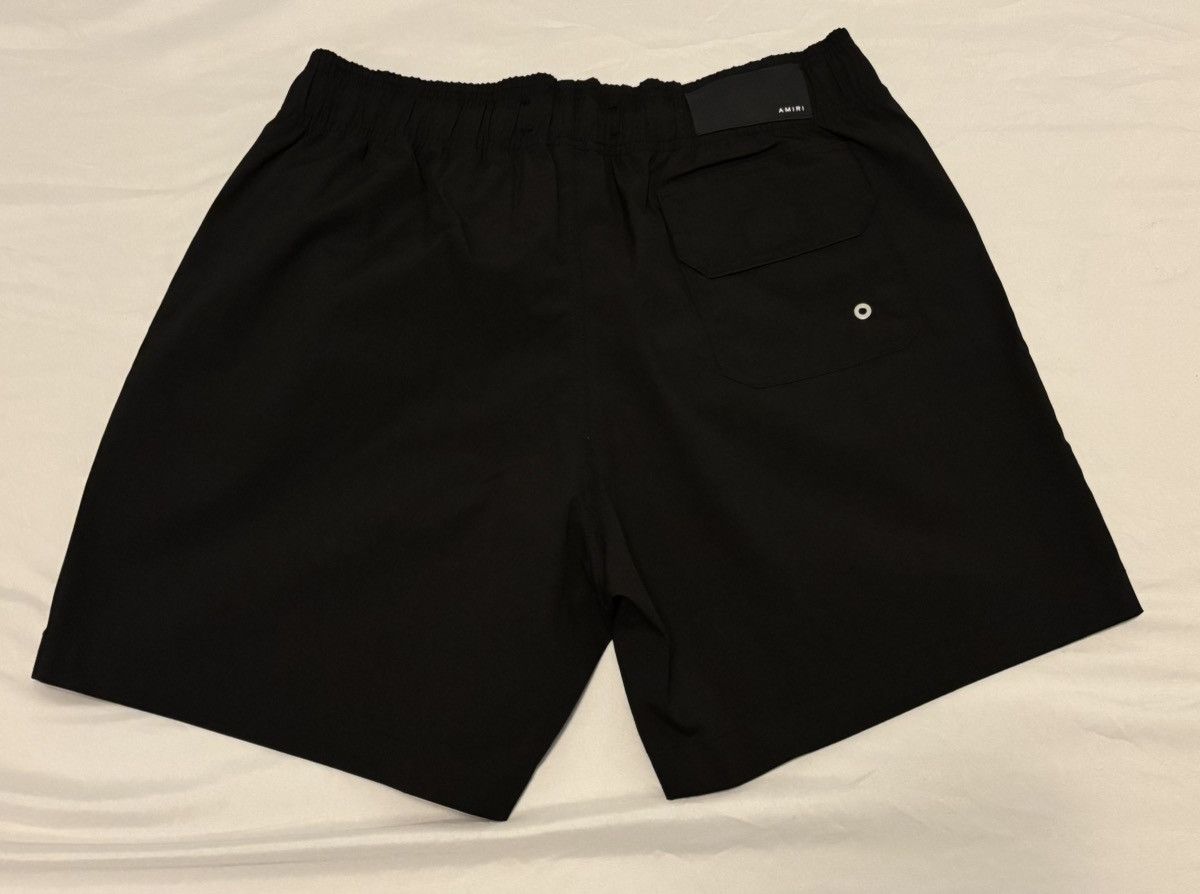 Amiri Amiri Black Core Swim Shorts Size US 30 / EU 46 - 2 Thumbnail