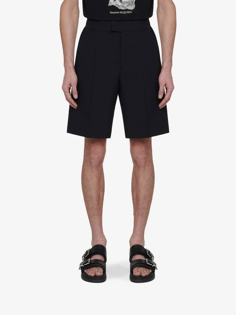 Alexander McQueen o1w1db10725 Tailored Shorts in Black Size US 38 / EU 54 - 5 Thumbnail