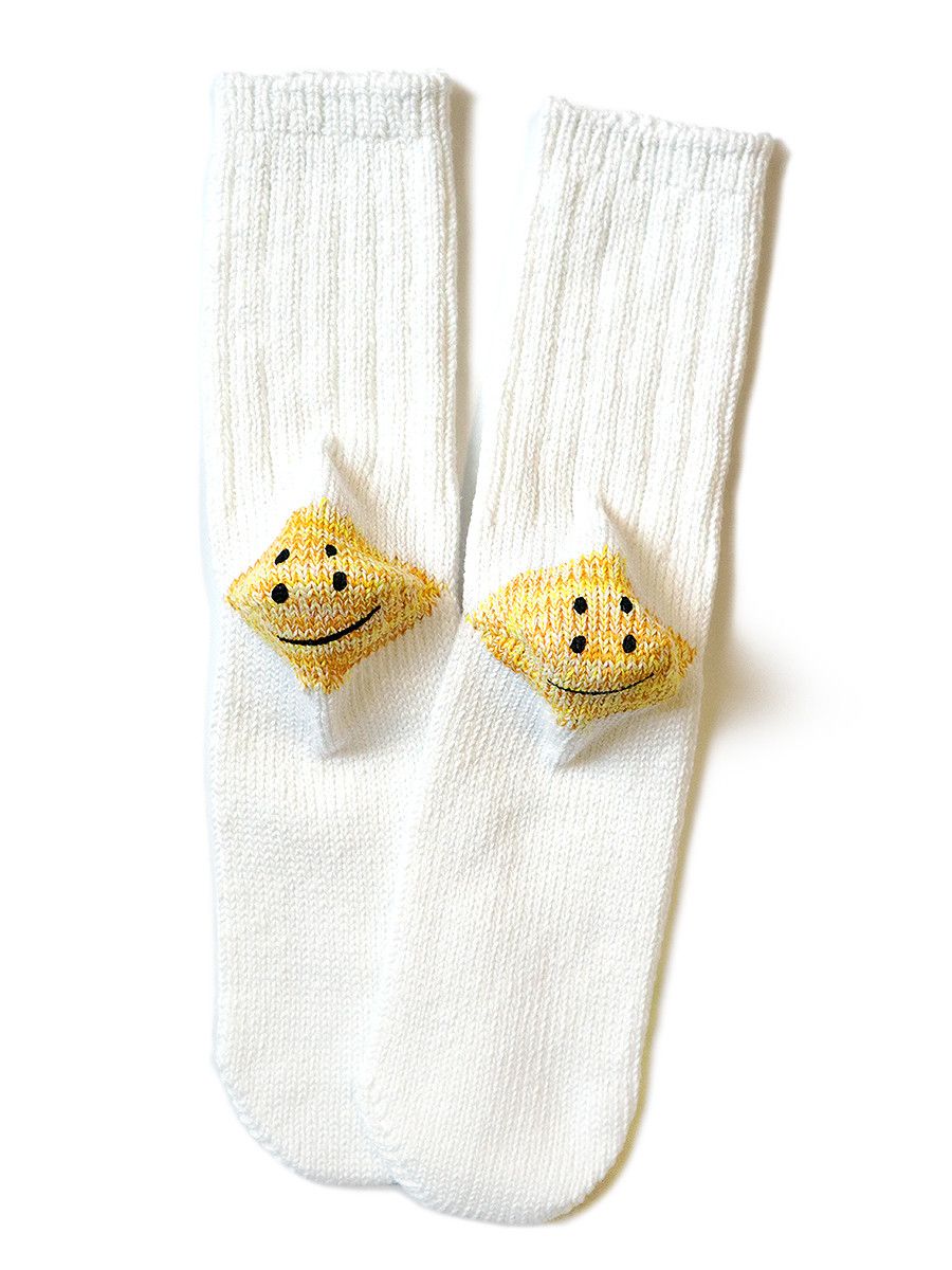 Kapital KAPITAL 56 yarns RAINBOWY HAPPY HEEL socks smile 6 pairs set Size ONE SIZE - 8 Thumbnail