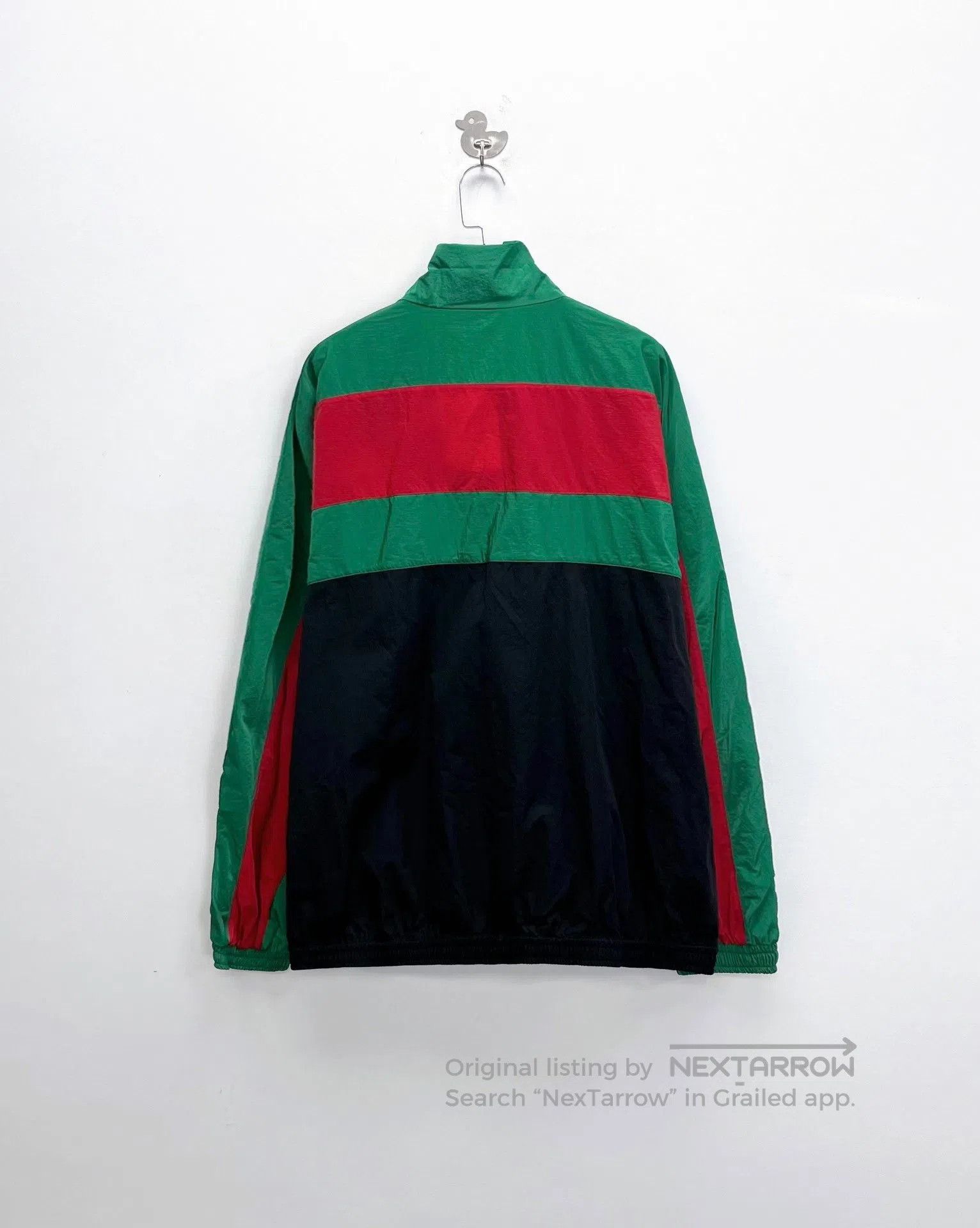 Gucci Gucci Red Green Patchwork Embroidered Double G Jacket. Size US XL / EU 56 / 4 - 2 Thumbnail