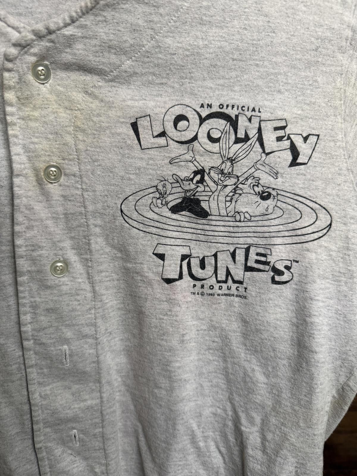 Designer VTG Looney Tunes Baseball Button Up T-shirt 1993 Size US S / EU 44-46 / 1 - 4 Thumbnail