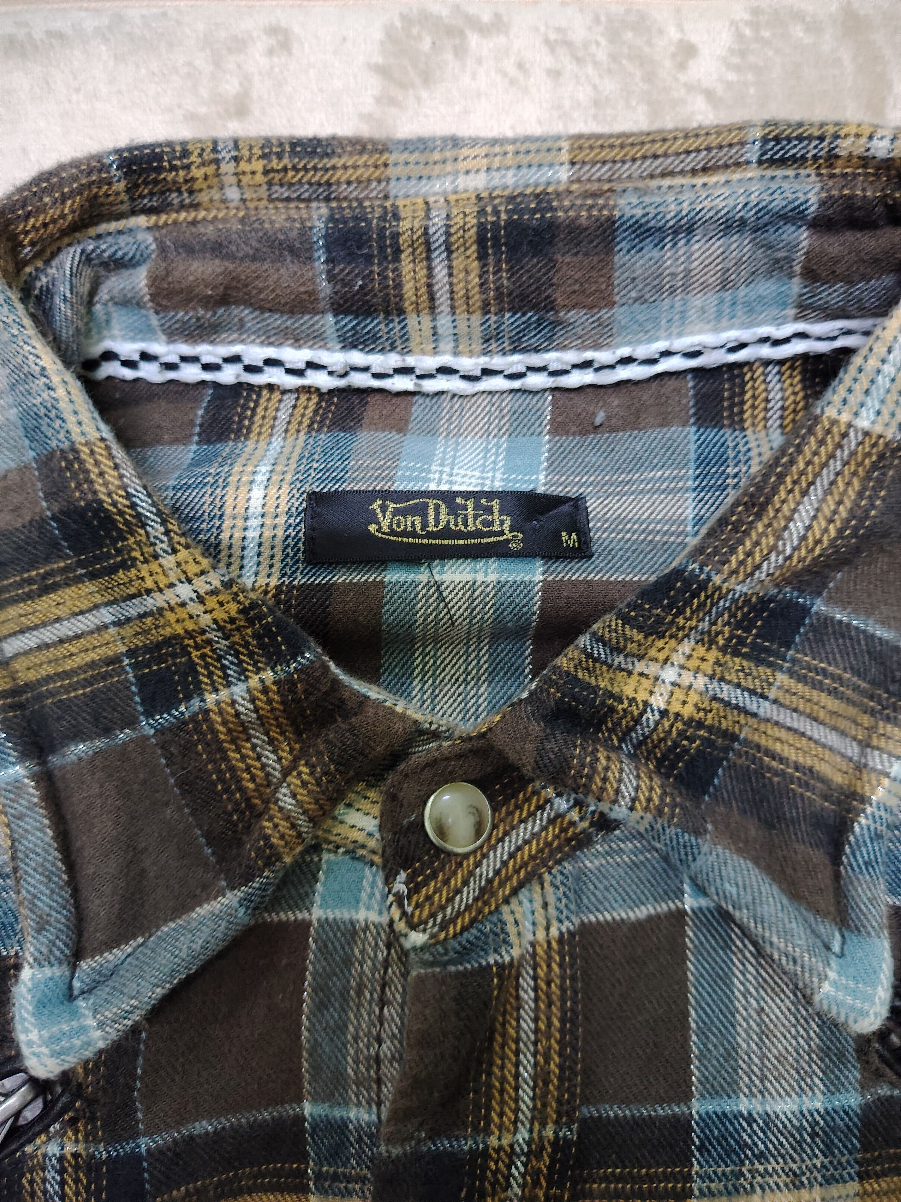 Von Dutch Von Dutch Los Angeles Flannel Shirts Size US M / EU 48-50 / 2 - 5 Thumbnail