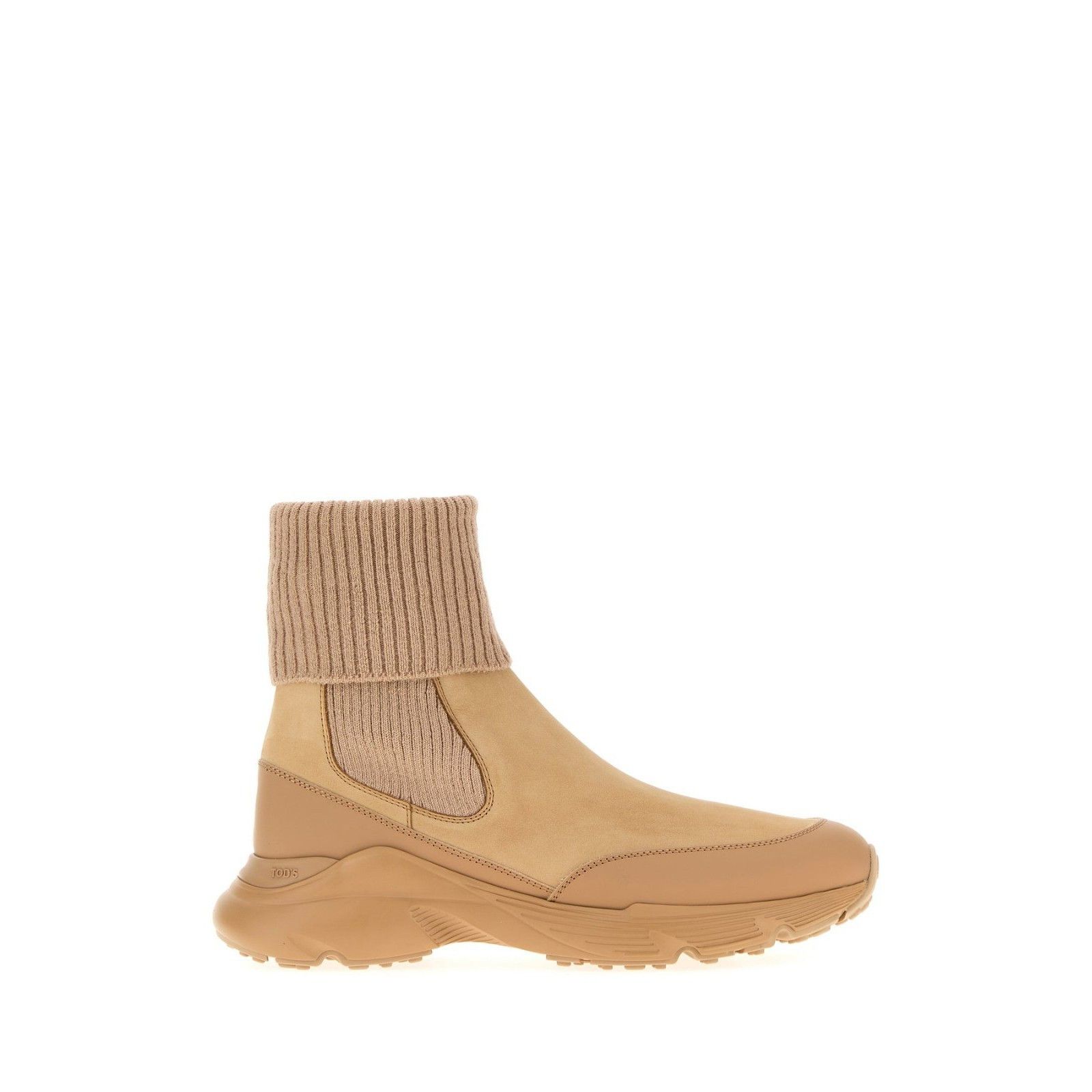 TOD'S Beige Brown Suede Ankle Boots New And Authentic (Women