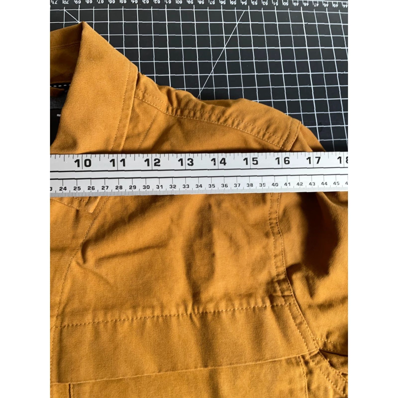 Tavik Tavik Jacket Men Small Brown Canvas Snap Button Beach Culture Unlined Pockets Cotton Casual Workwear Shirt/Coat Style Basic Jacket Size US S / EU 44-46 / 1 - 7 Thumbnail