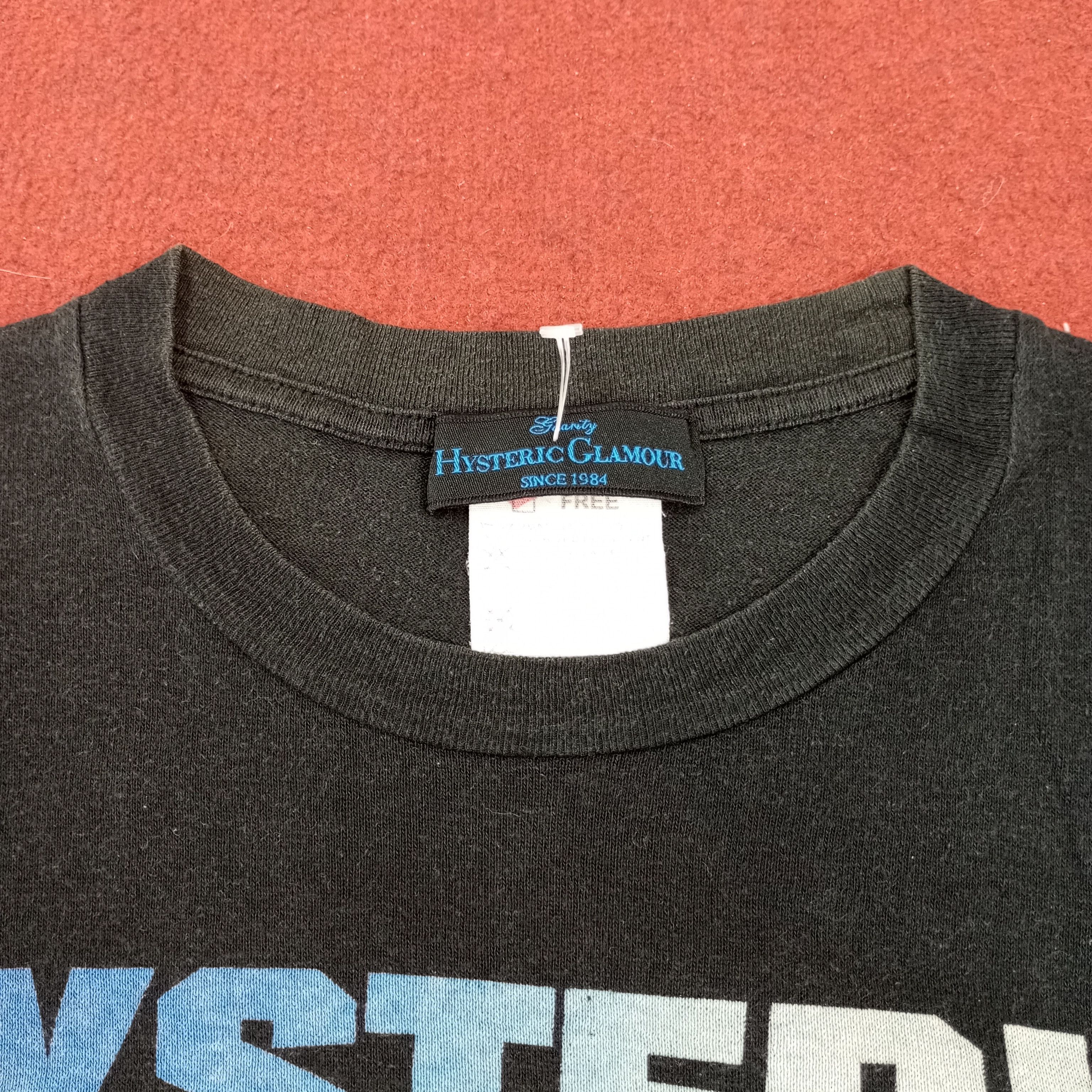 Hysteric Glamour × Japanese Brand × Vintage Hysteric Glamour Japanese Brand Streetwear Style Tshirt Size US XS / EU 42 / 0 - 6 Thumbnail