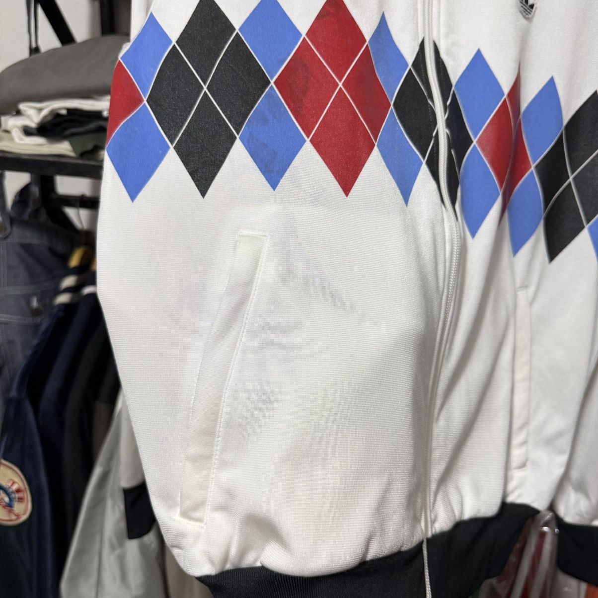 Adidas Vintage adidas ivan landl argyle track top Size US M / EU 48-50 / 2 - 11 Thumbnail