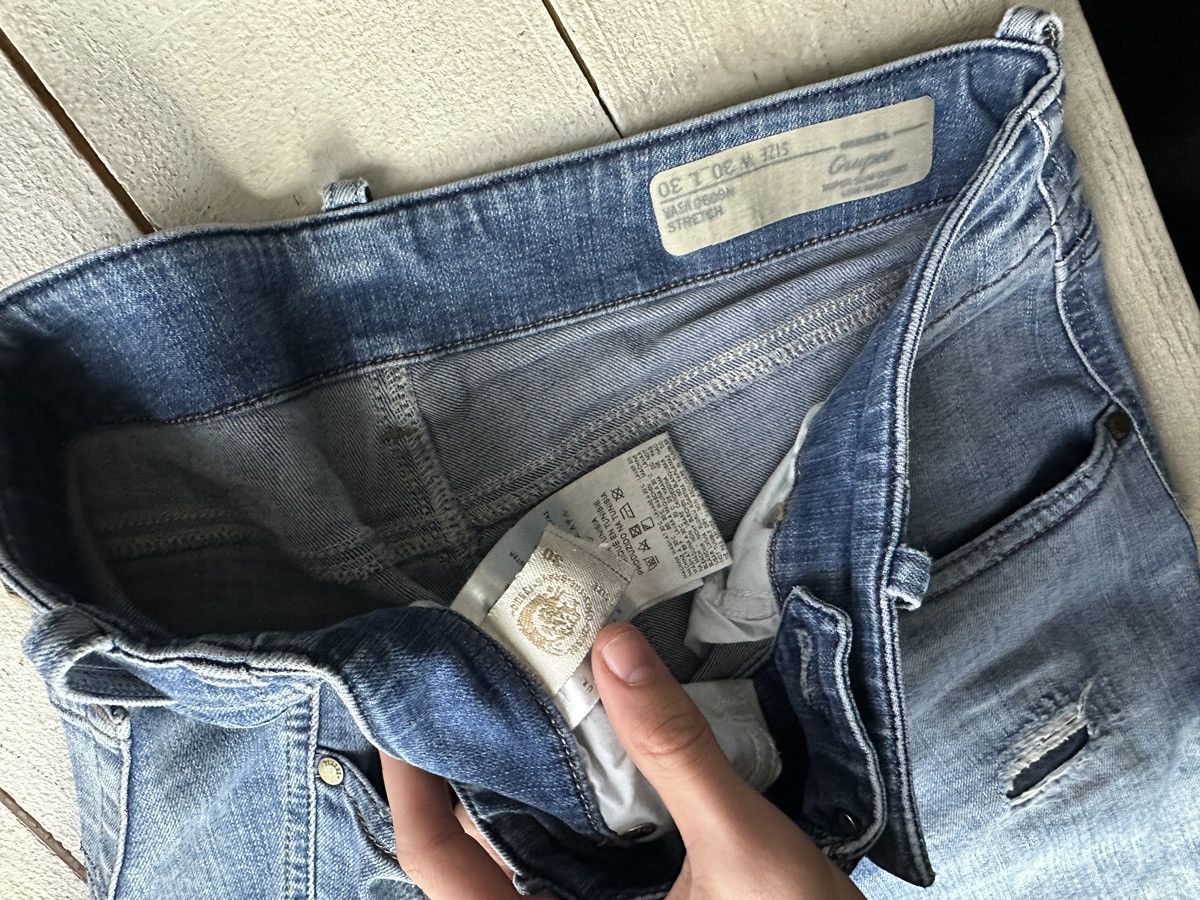 Diesel 🚨 DIESEL AVANT GARDE GOTHIC WOMEN JEANS LOGO IFSIXWASNINE Size 30" / US 8 / IT 44 - 6 Thumbnail