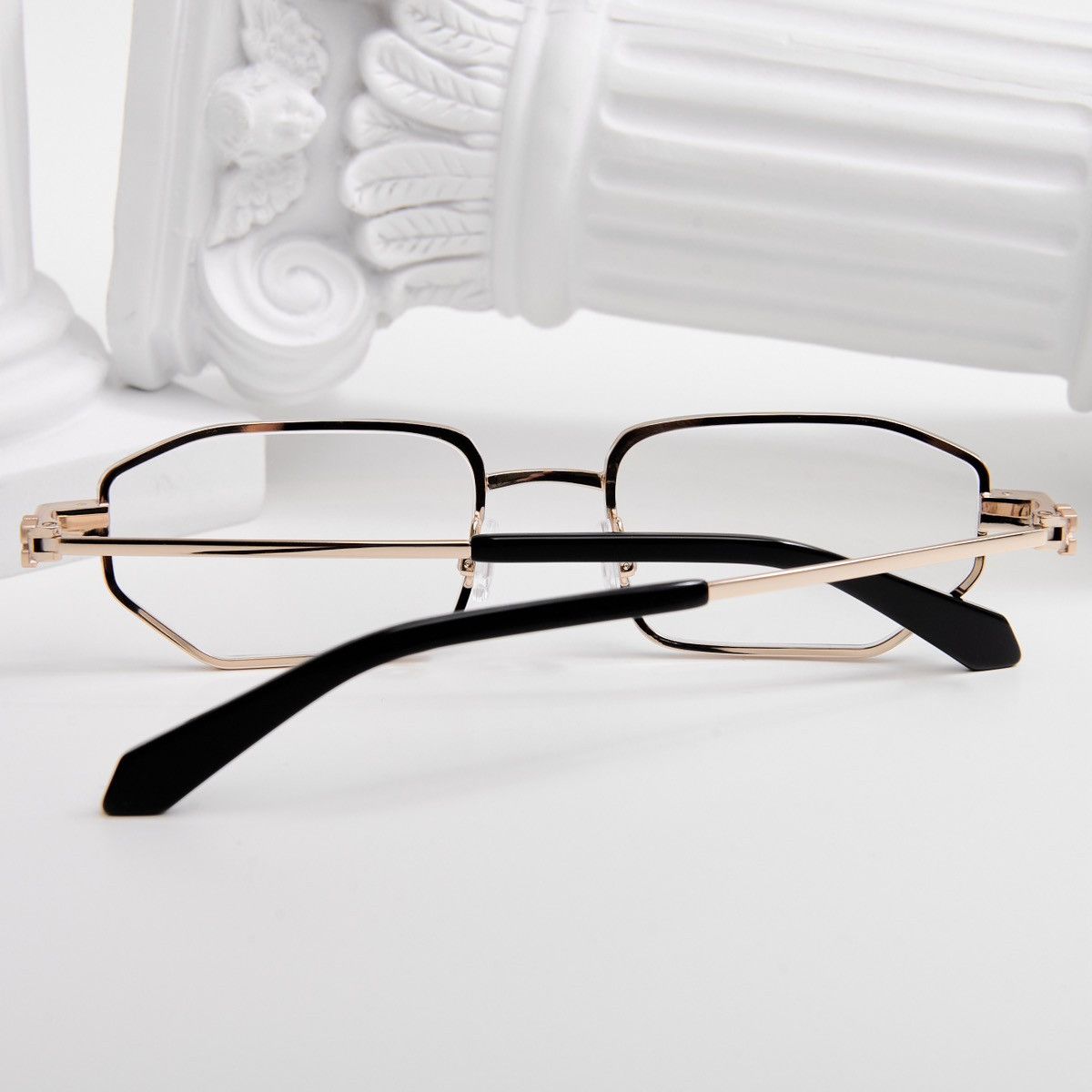 Off-White OFF WHITE STYLE 89 GOLD GLASSES Size ONE SIZE - 7 Thumbnail