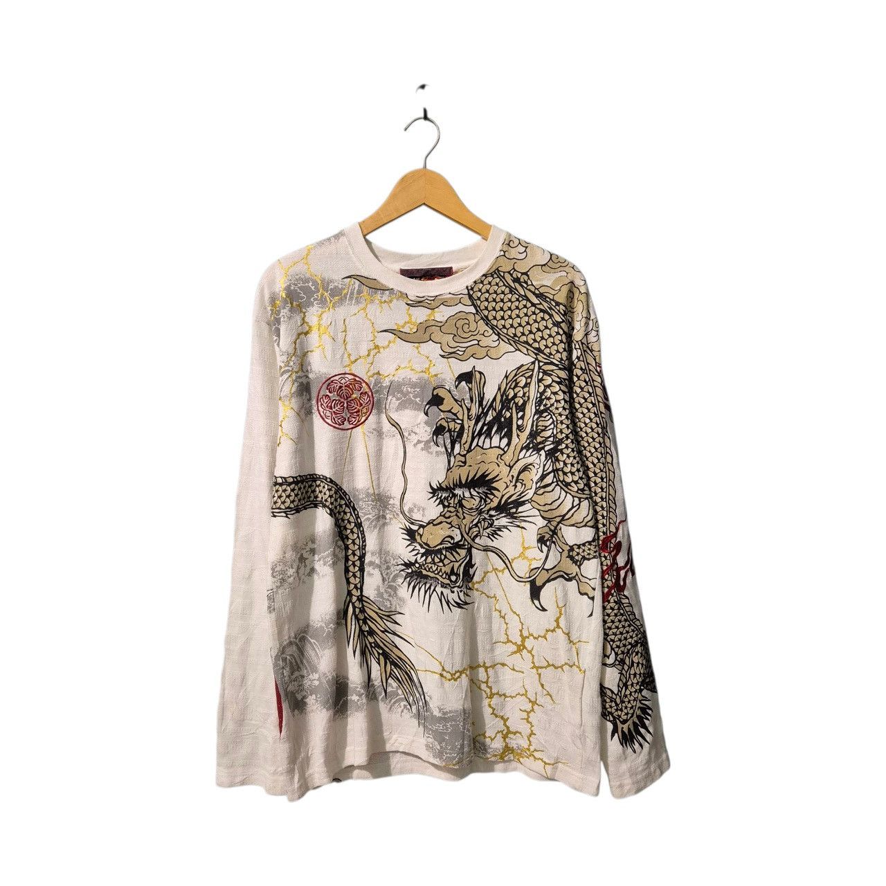 Japanese Brand Nice design japanes sukajan long sleeve Size US L / EU 52-54 / 3 - 1 Thumbnail