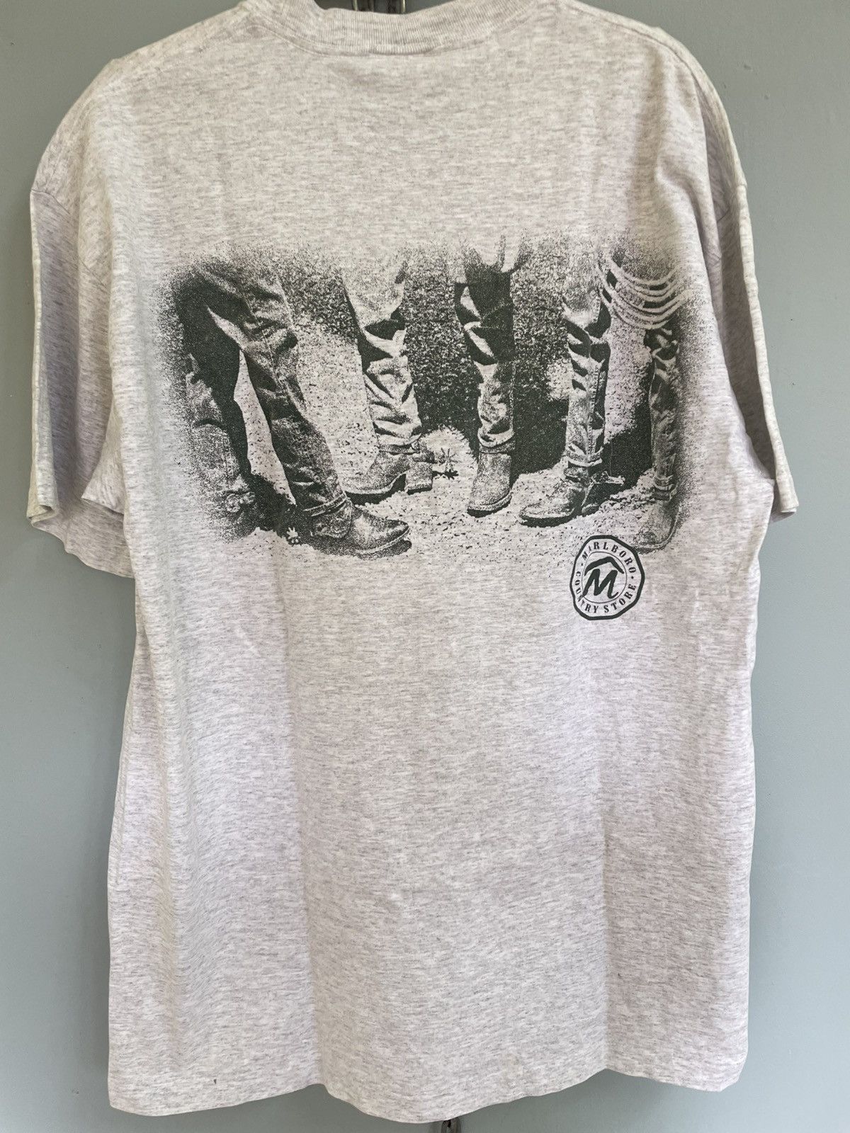 Vintage Vintage 90s Marlboro Country Store pocket tee Size US L / EU 52-54 / 3 - 5 Thumbnail