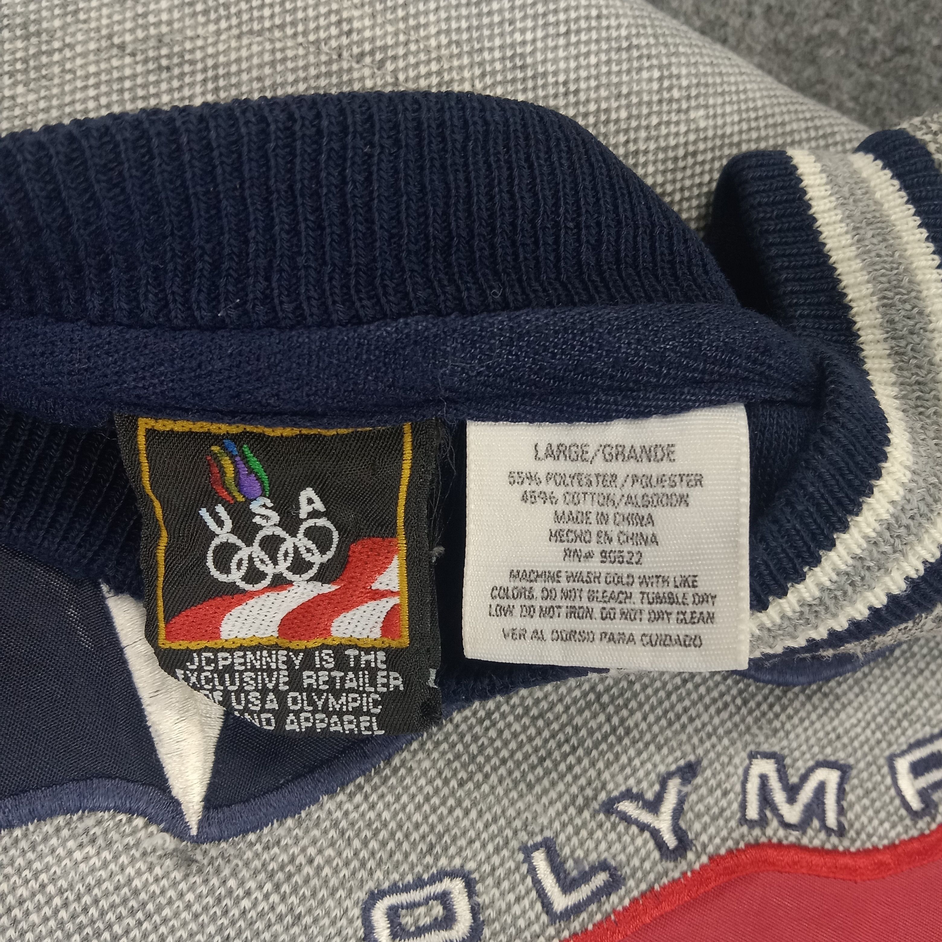 USA Olympics × Vintage USA Olympic American Sportswear Style Sweatshirt Size US L / EU 52-54 / 3 - 3 Thumbnail