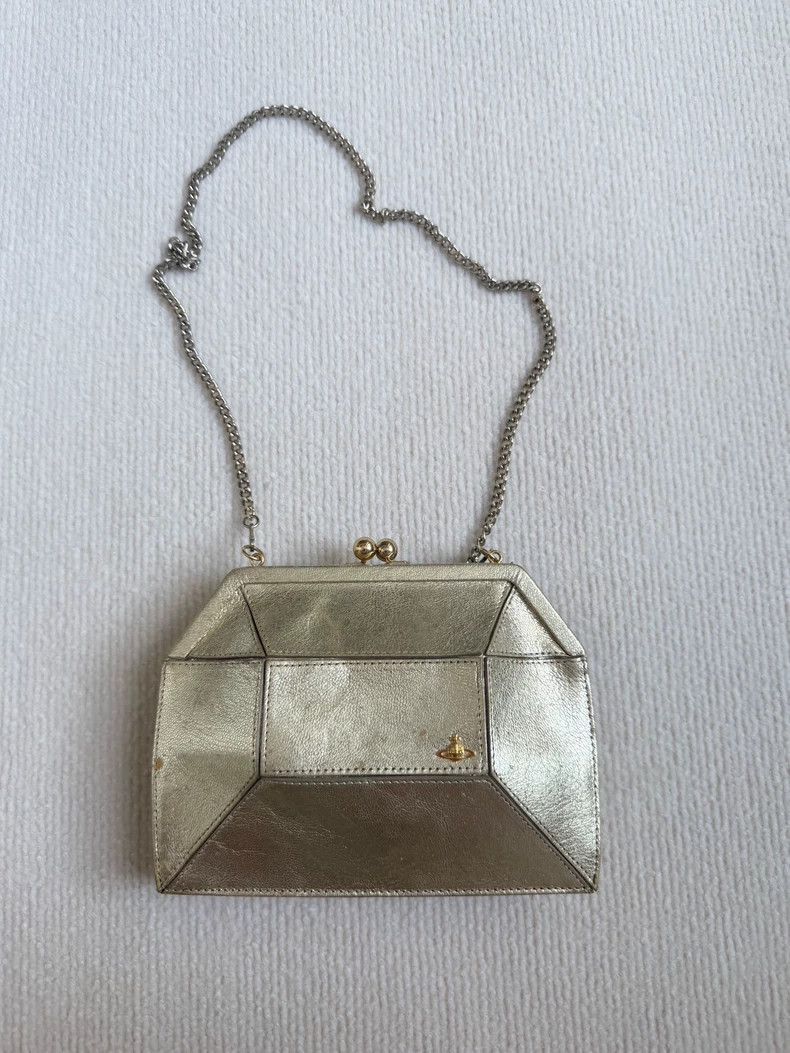 Vivienne Westwood Vivienne Westwood size os Used goat skin and golden turtle Size ONE SIZE - 2 Thumbnail