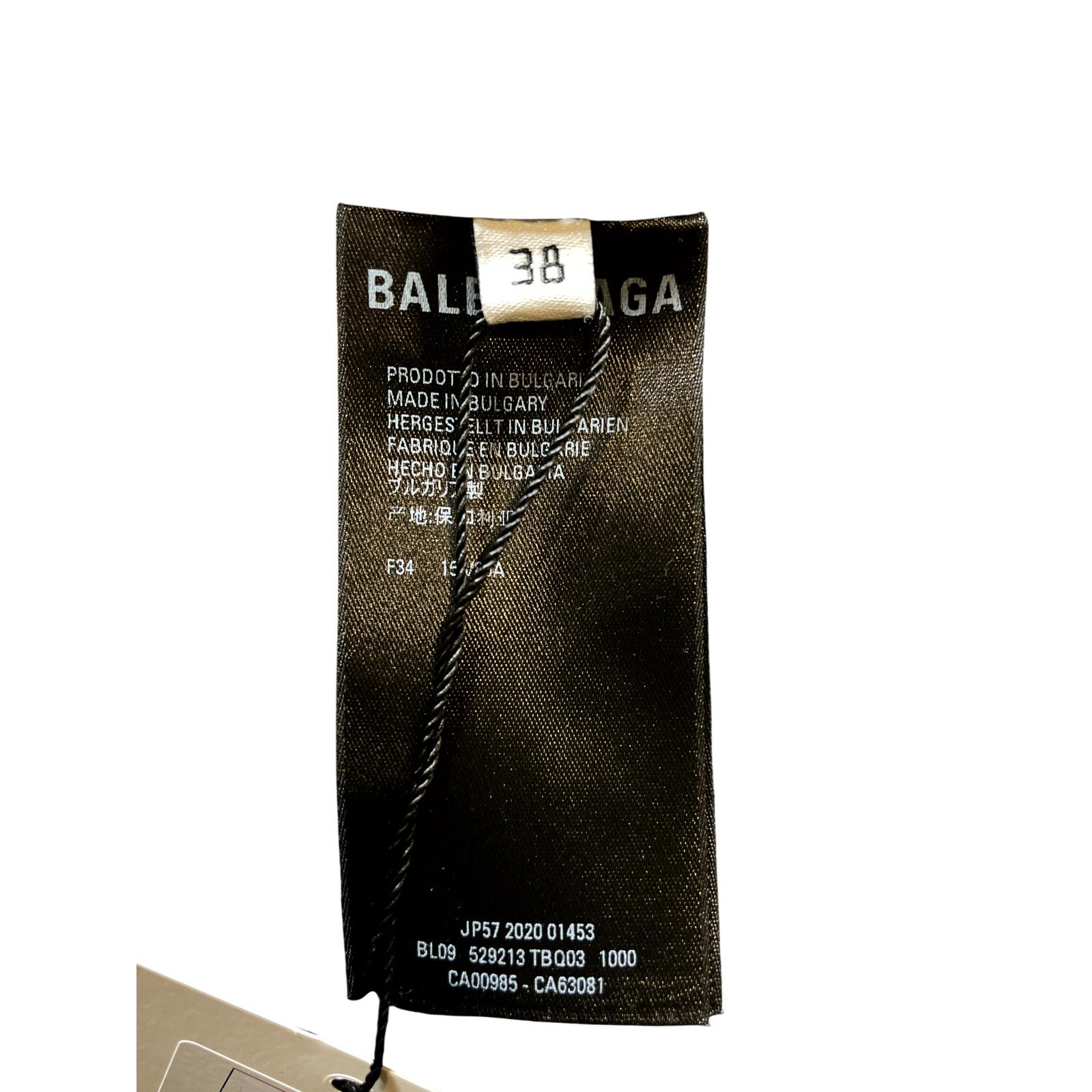 Balenciaga Balenciaga Denim Nylon Black & White Track Jacket Size US XL / EU 56 / 4 - 3 Thumbnail