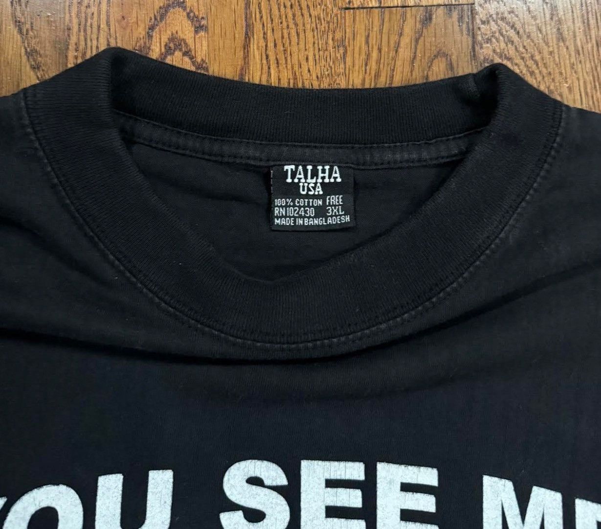 Vintage You See Me Hi Hater Bye Hater Black / White T Shirt XXXL Size US XXL / EU 58 / 5 - 3 Thumbnail