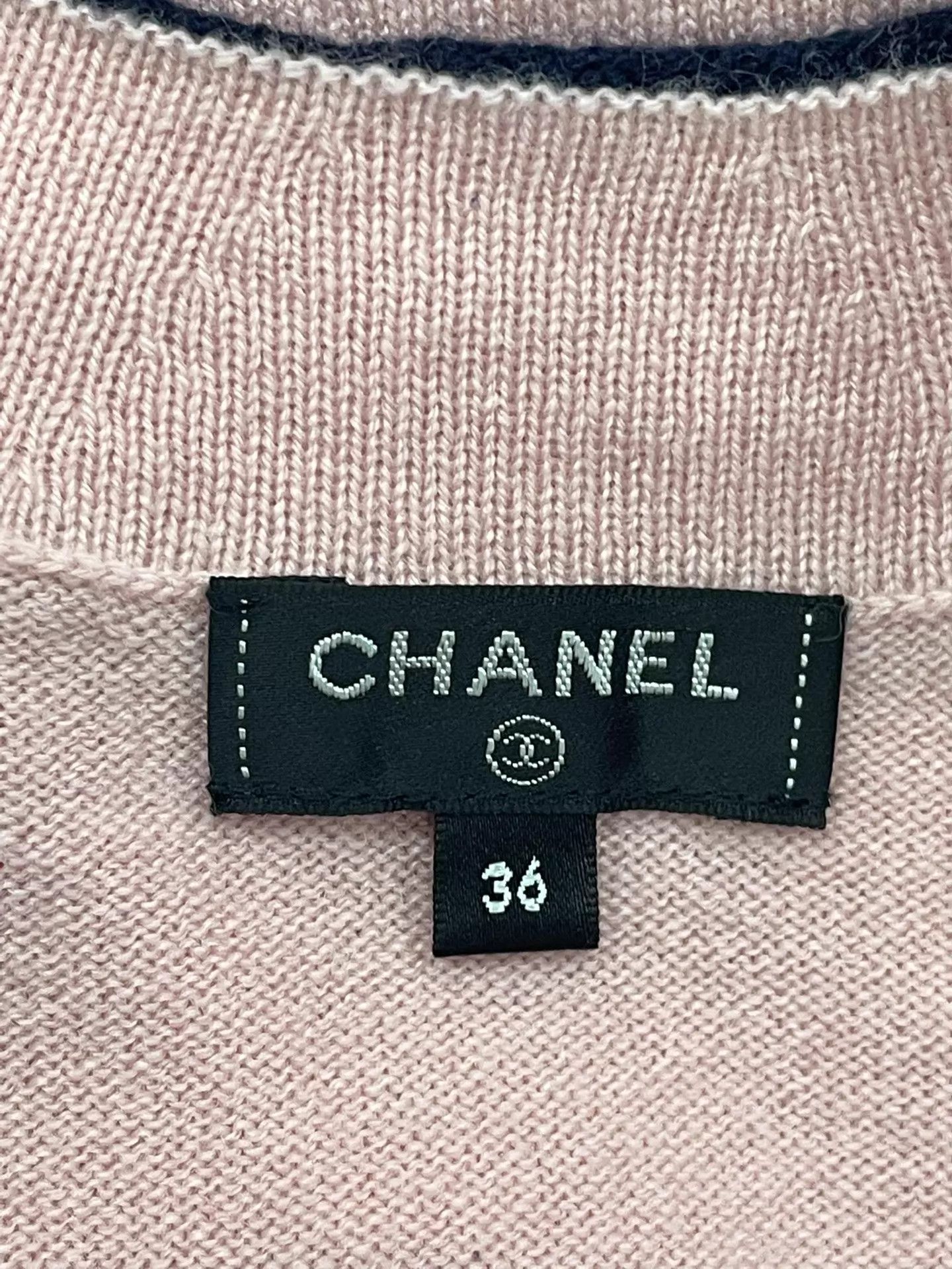 Chanel Chanel Pink Four-Pocket Cashmere Hoodie Size 36 Size XS / US 0-2 / IT 36-38 - 4 Thumbnail