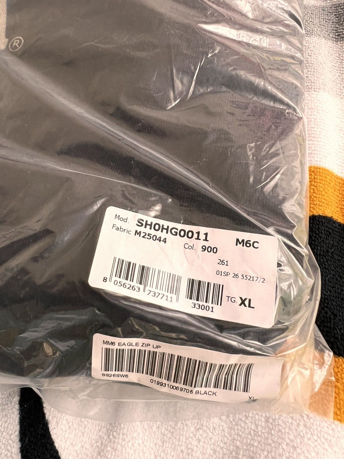 Maison Margiela × Supreme Supreme MM6 Maison Margiela Eagle Zip Up Hooded Sweatshirt Size US XL / EU 56 / 4 - 21 Thumbnail