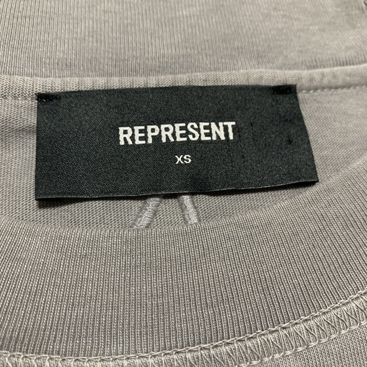 Represent Clo. Represent XS Initial Long Sleeve Tee Ultimate Grey Top Size US XS / EU 42 / 0 - 4 Thumbnail