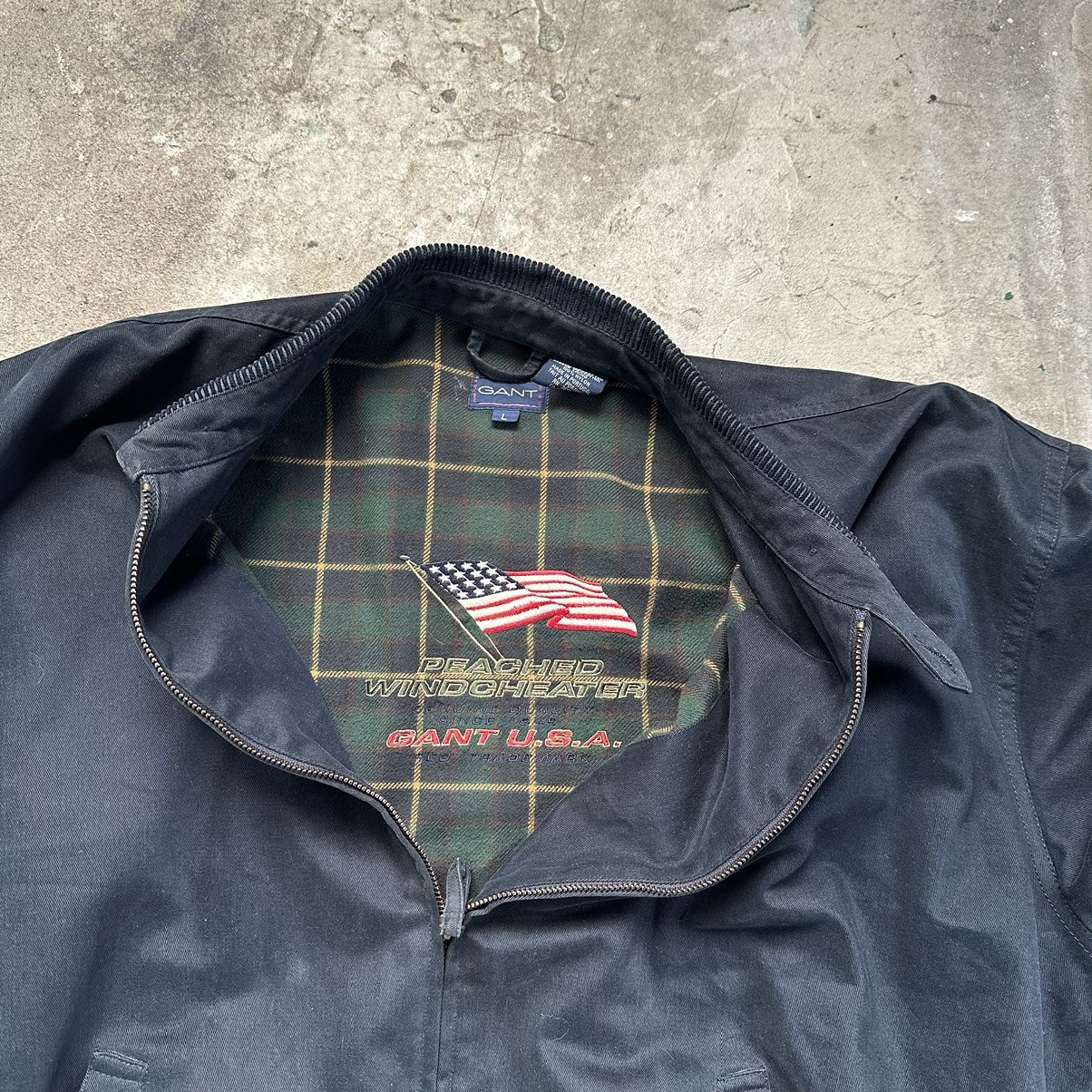 Gant Vintage Gant USA Zip Up Work Jacket Size US L / EU 52-54 / 3 - 3 Thumbnail
