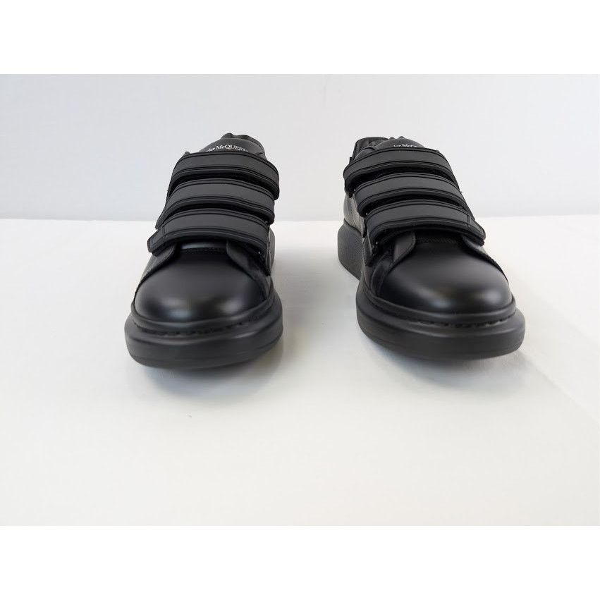Alexander McQueen o1rshd1 Larry Oversized Triple Strap Sneaker in Black Size US 11 / EU 44 - 10 Thumbnail