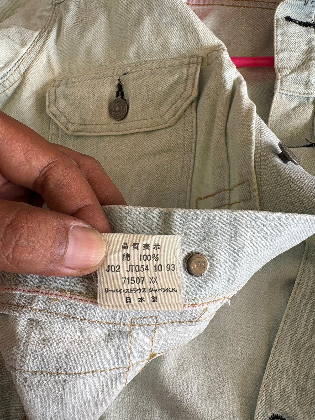 Levi's Vintage Clothing Vintage Levi’s Tracker Denim Jacket Big E Stonewash Design Size US M / EU 48-50 / 2 - 15 Thumbnail