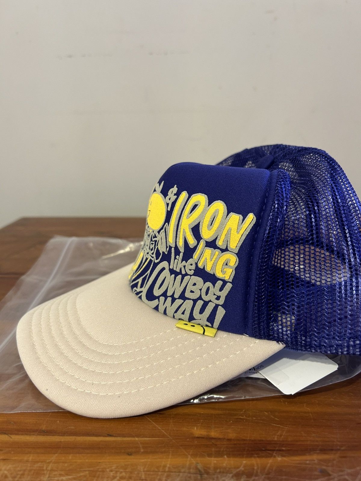 Kapital × Kapital Kountry Kapital Kountry TRUCKER Hat Cowboy Way “Starching / Ironing” Size ONE SIZE - 2 Thumbnail