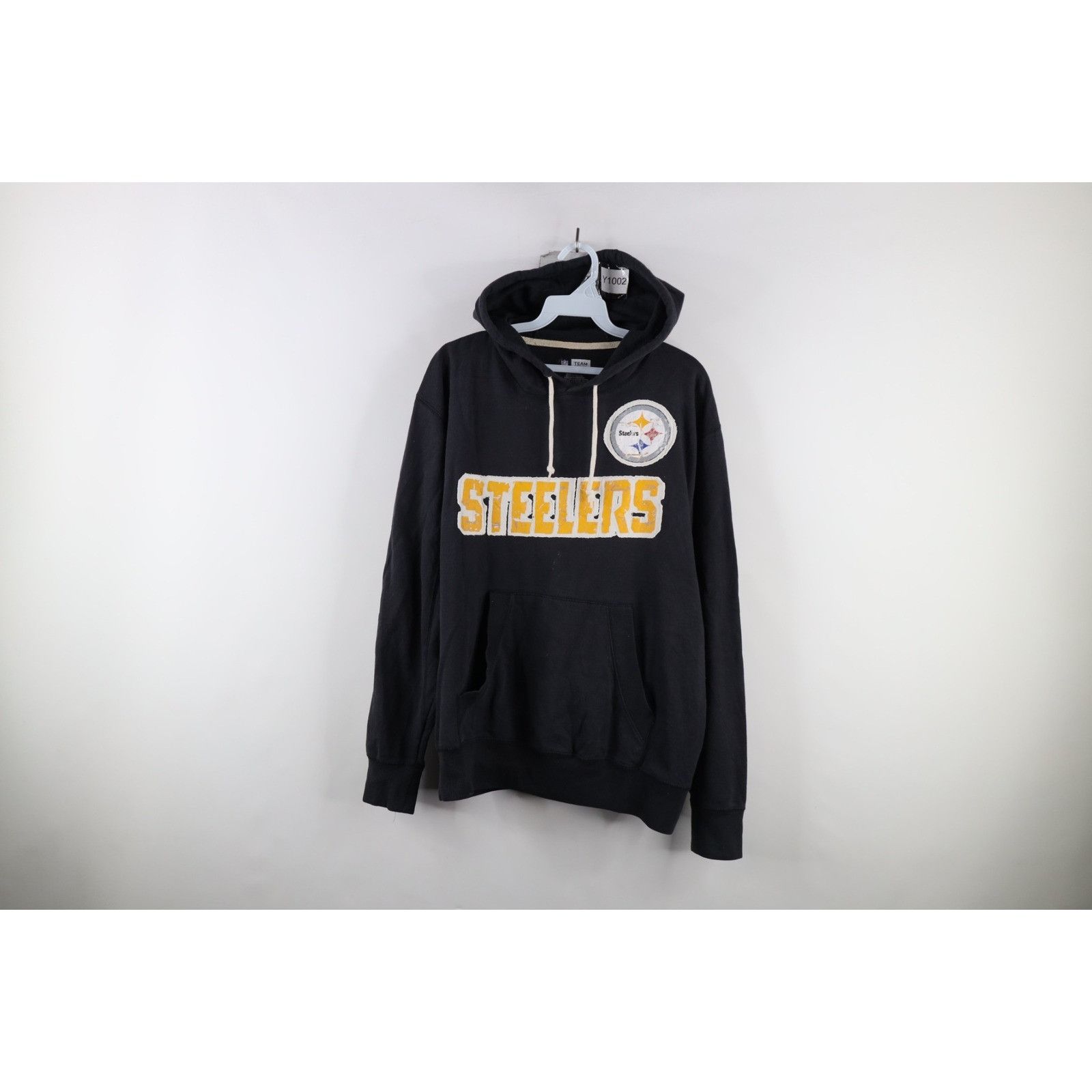 Vintage Vintage Distressed Pittsburgh Steelers Football Hoodie Size US L / EU 52-54 / 3 - 1 Thumbnail