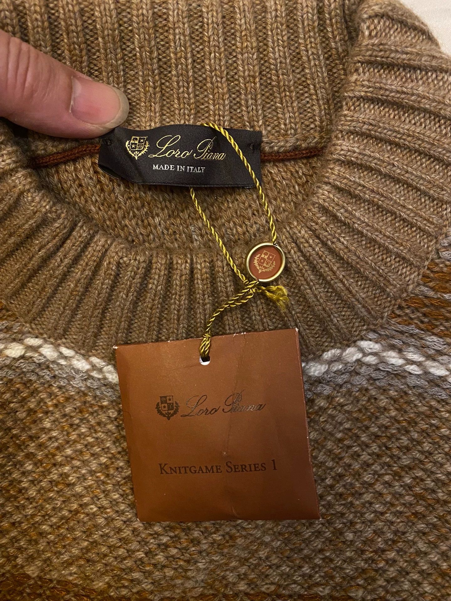 Loro Piana LoroPiana 23FW Heavyweight 88%Cashmere Sweater 50 Size US M / EU 48-50 / 2 - 6 Thumbnail