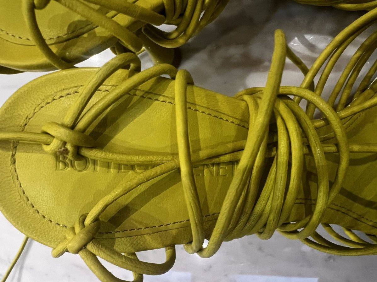 Bottega Veneta Bottega Veneta Dot Lace up Leather Sandals Size US 6.5 / IT 36.5 - 5 Thumbnail