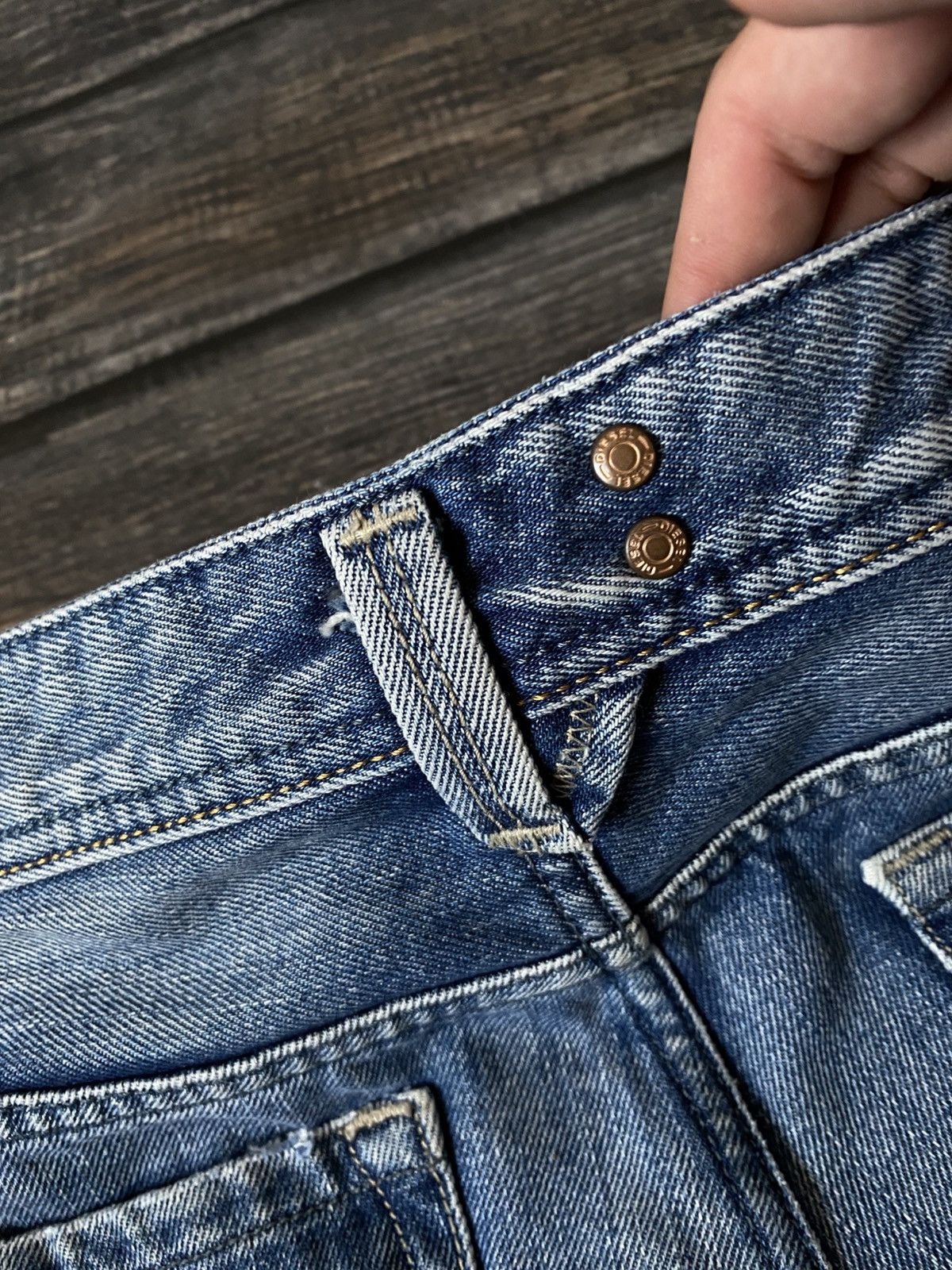 Diesel Diesel vintage Punk logo jeans denim pants Size US 31 - 6 Thumbnail