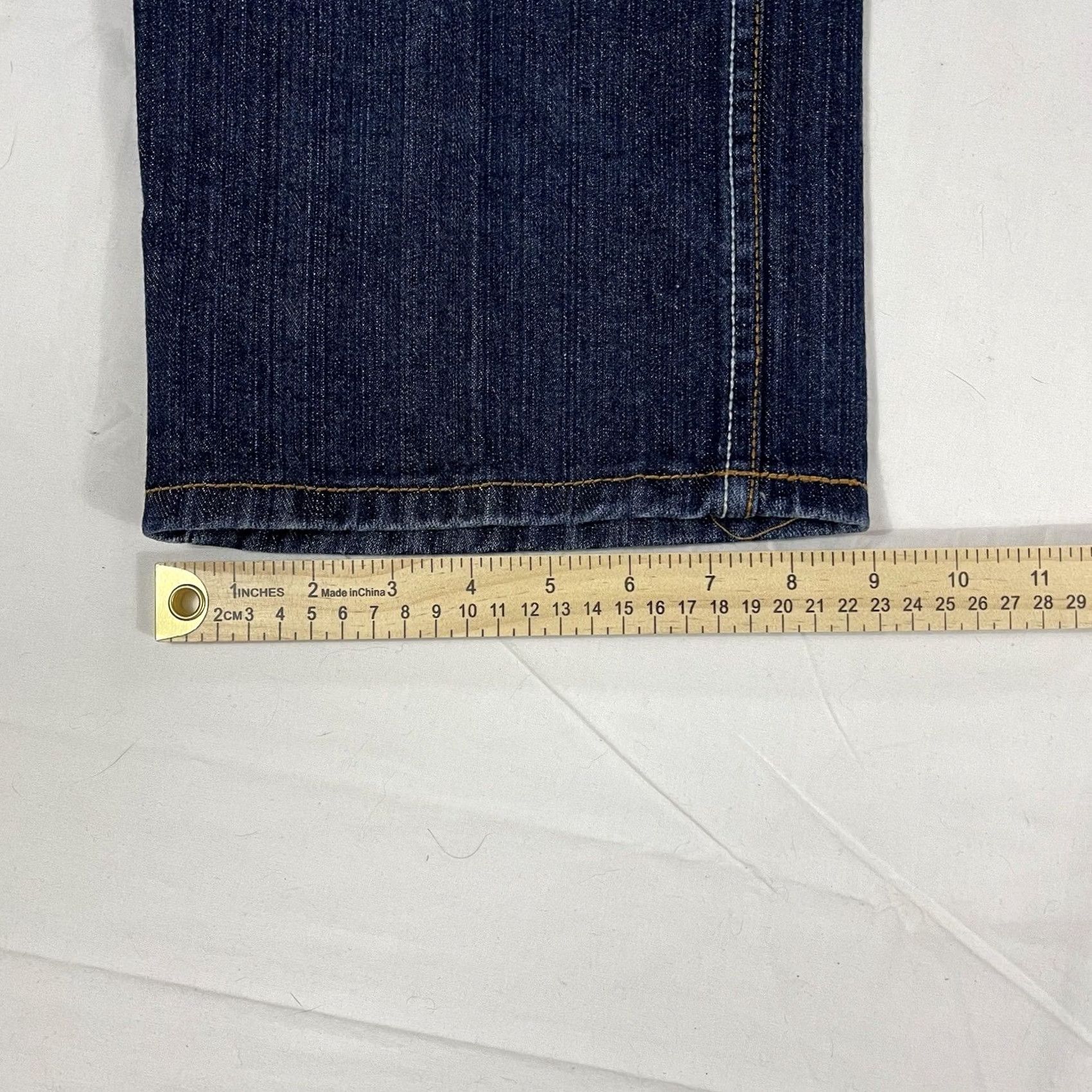 Vintage VINTAGE Makaveli Jeans Denim 90s Hip Hop Tupac Embroidered Baggy 36 Mens Jeans Blue High Rise 5-Pocket Straight Relaxed 82% Cotton 18% Polyester Size US 36 / EU 52 - 5 Thumbnail