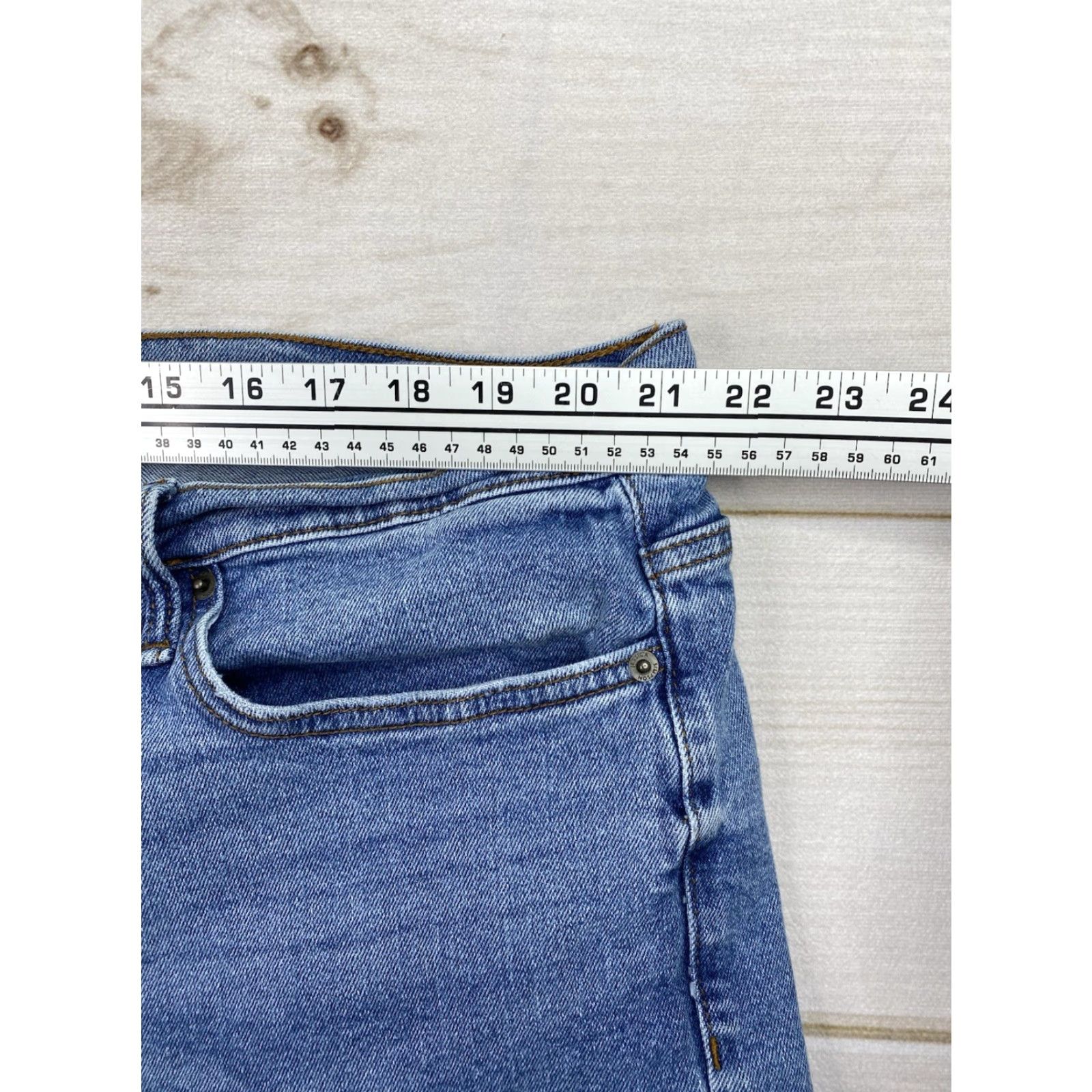Jessica Simpson Jessica Simpson Jeans Womens 22W Primrose High Rise Wide-Leg Crop Stretch Benign Bohemian Vintage: No Size 40" / US 18 - 7 Thumbnail