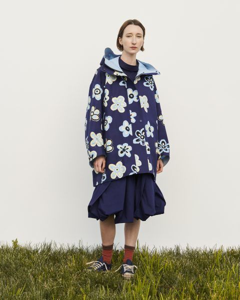 Marni Marni Flower Blocktech Rain Unisex Jacket Size US S / EU 44-46 / 1 - 2 Thumbnail