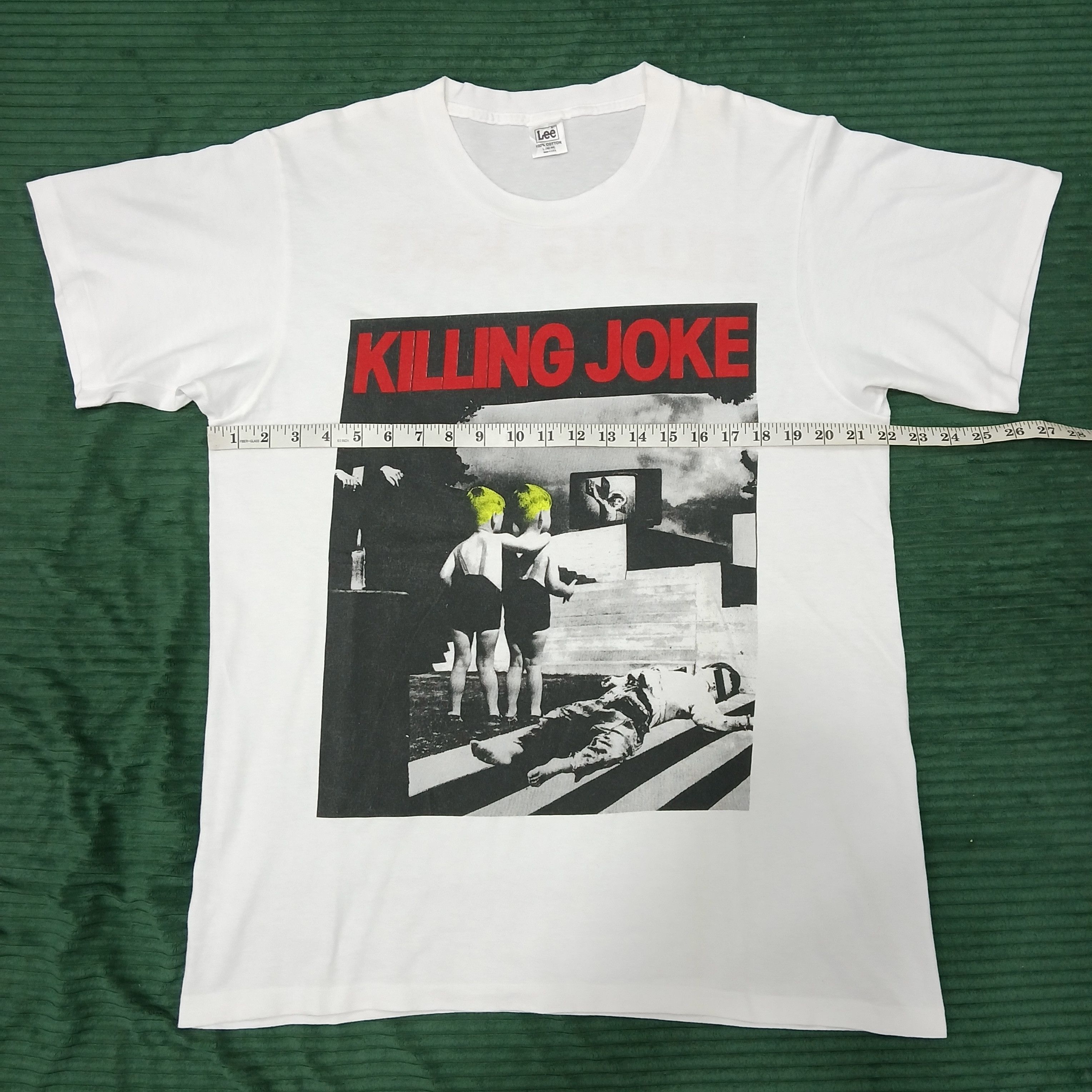 Vintage KILLING JOKE Band Vintage Tee 90's *Rare Size US L / EU 52-54 / 3 - 12 Thumbnail