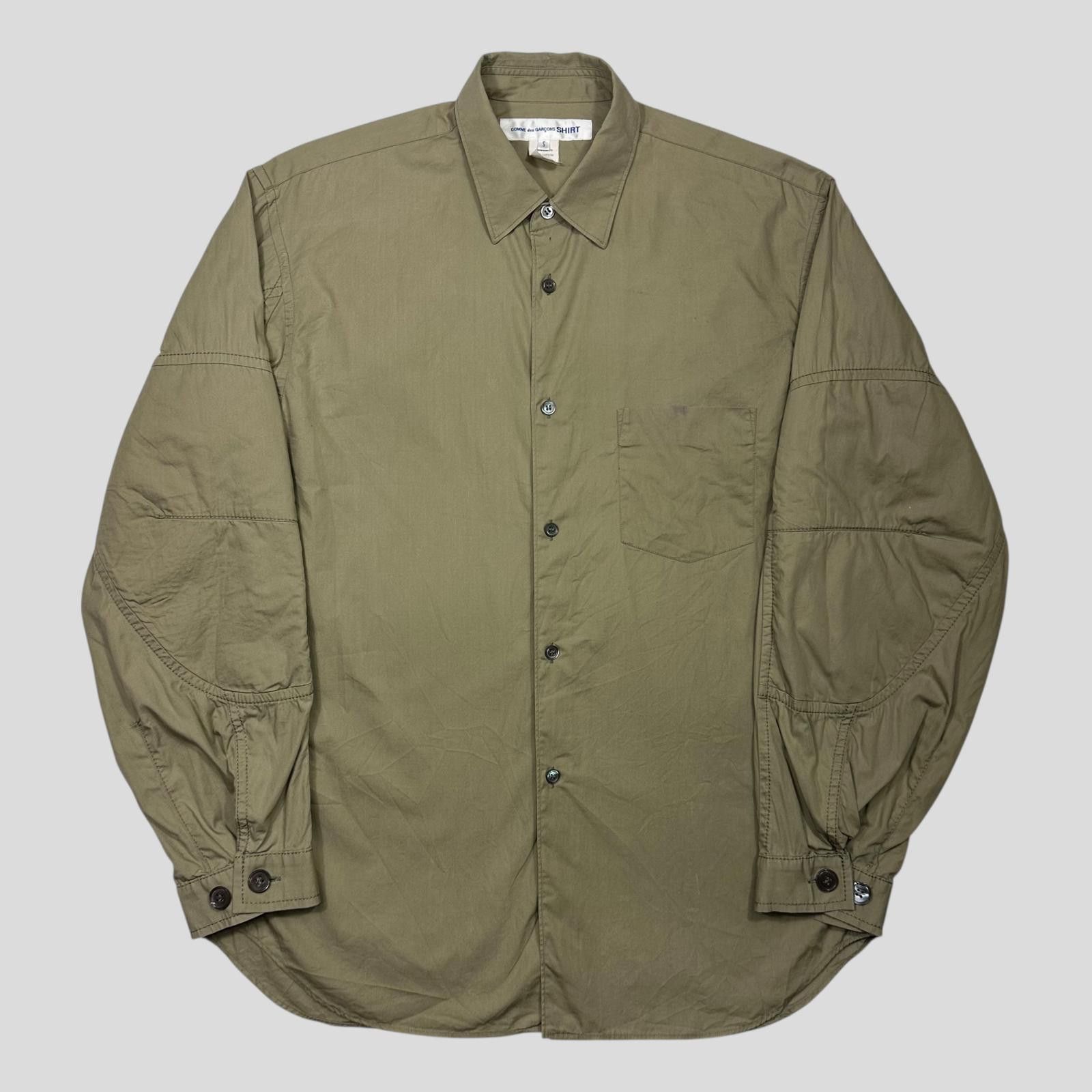 Comme des Garcons Comme Des Garçons SHIRT 00’s Moto Elbow Pad Shirt - S/M Size US S / EU 44-46 / 1 - 1 Thumbnail