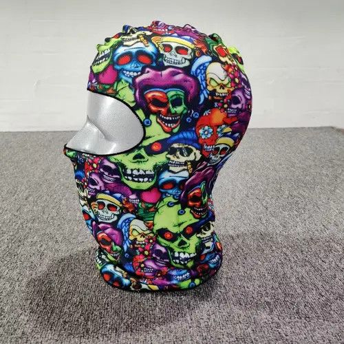 Other Skulls Reapers Zombies Thin Balaclava Ski Mask Head Facemask Size ONE SIZE - 3 Thumbnail