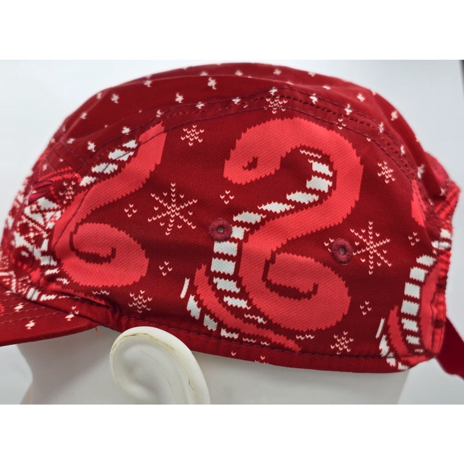 Nike Nike 5 Panel Cap Kobe IX 9 Christmas OSFM Unisex AW84 New Red Mamba Cap Size ONE SIZE - 3 Thumbnail