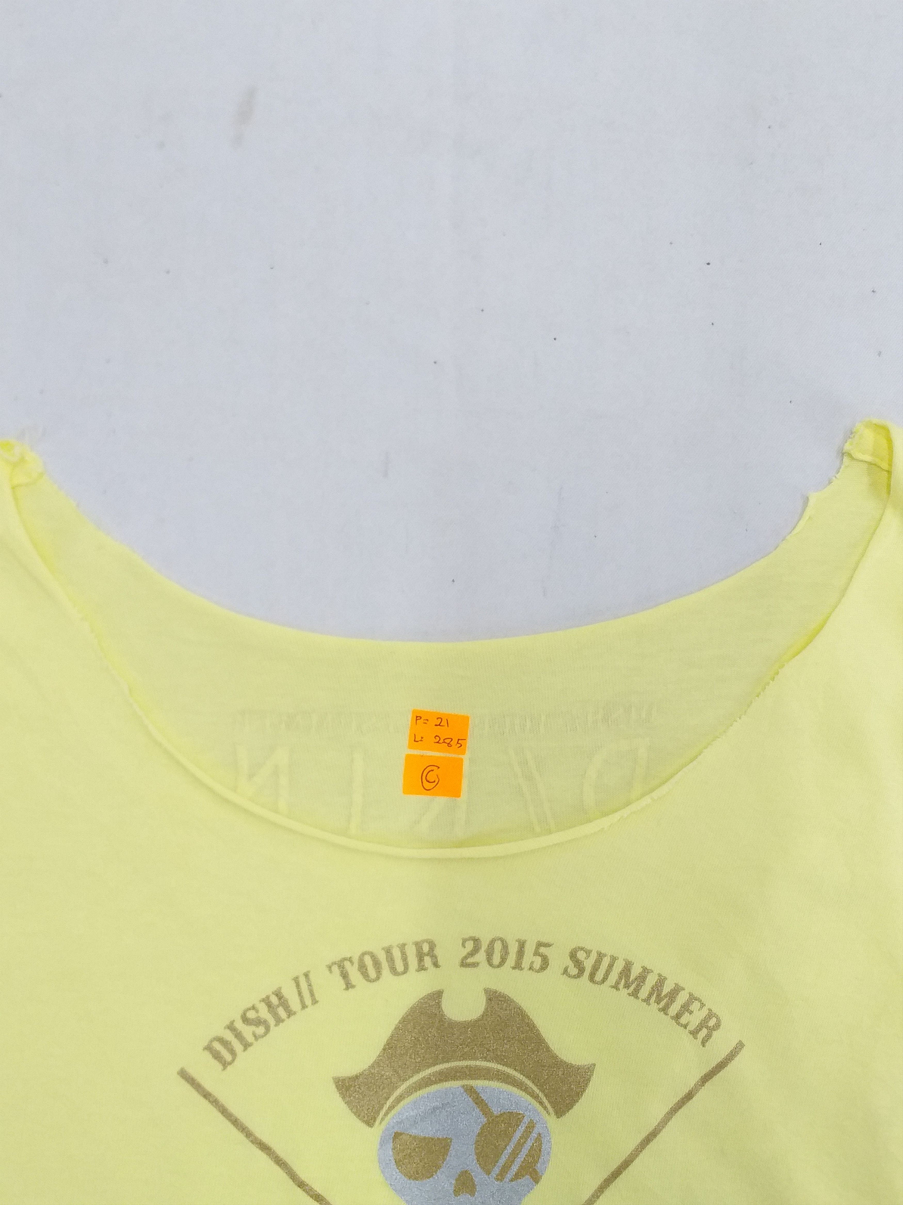Japanese Brand Dish Tour 2015 Summer D//Kin Large T-Shirt -C078 Size US L / EU 52-54 / 3 - 5 Thumbnail