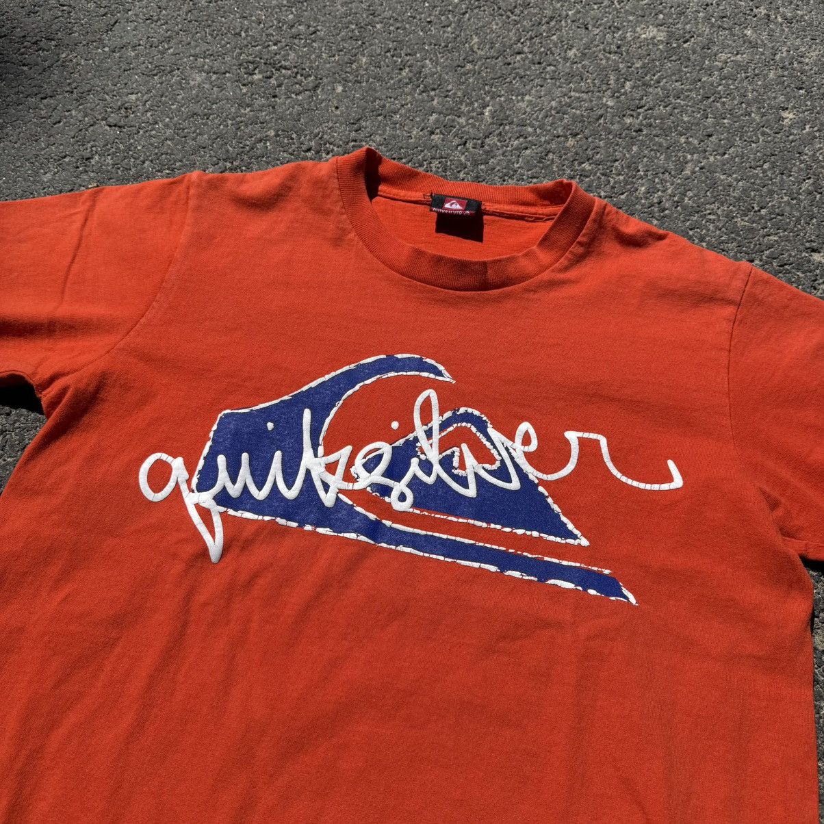 Quiksilver Y2K Quicksilver Graffiti Tees Orange Blokecore slim fit Size US XS / EU 42 / 0 - 4 Thumbnail