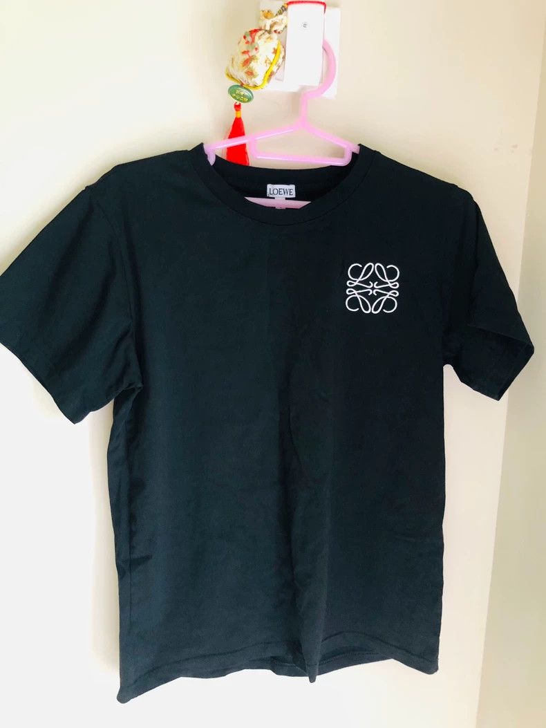 Loewe LOEWE Cotton loose LOGO embroidered short sleeve T-shirt Size US S / EU 44-46 / 1 - 2 Thumbnail