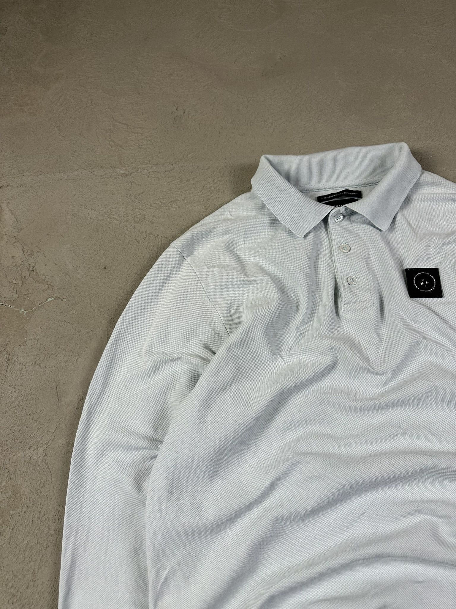 Designer × Marshall Artist Vintage Y2k Marshall Artist Logo Longsleeve Polo T-shirt Size US M / EU 48-50 / 2 - 6 Thumbnail