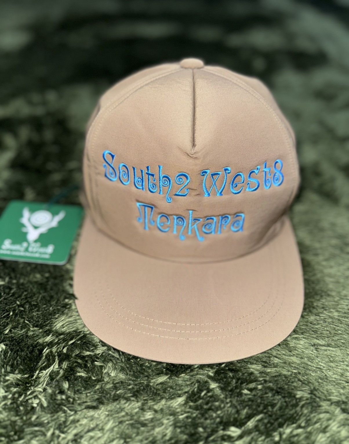 South2 West8 South2 west8 tenkara logo embroidery cap beige Size ONE SIZE - 1 Thumbnail