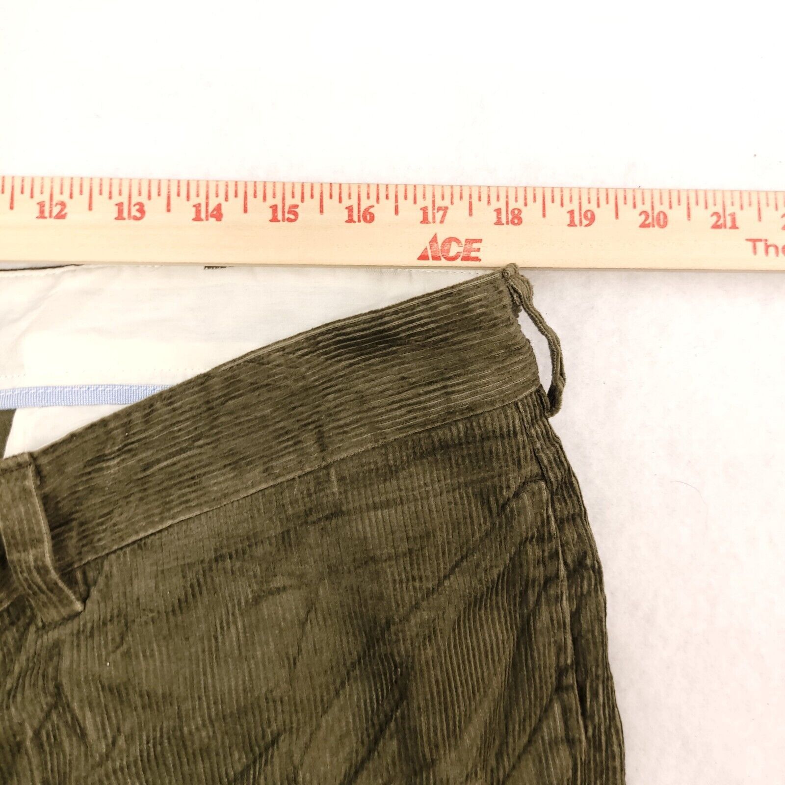 Other American Living Button Zip Chino Pants Mens Size 38x32 Green Size US 38 / EU 54 - 8 Thumbnail
