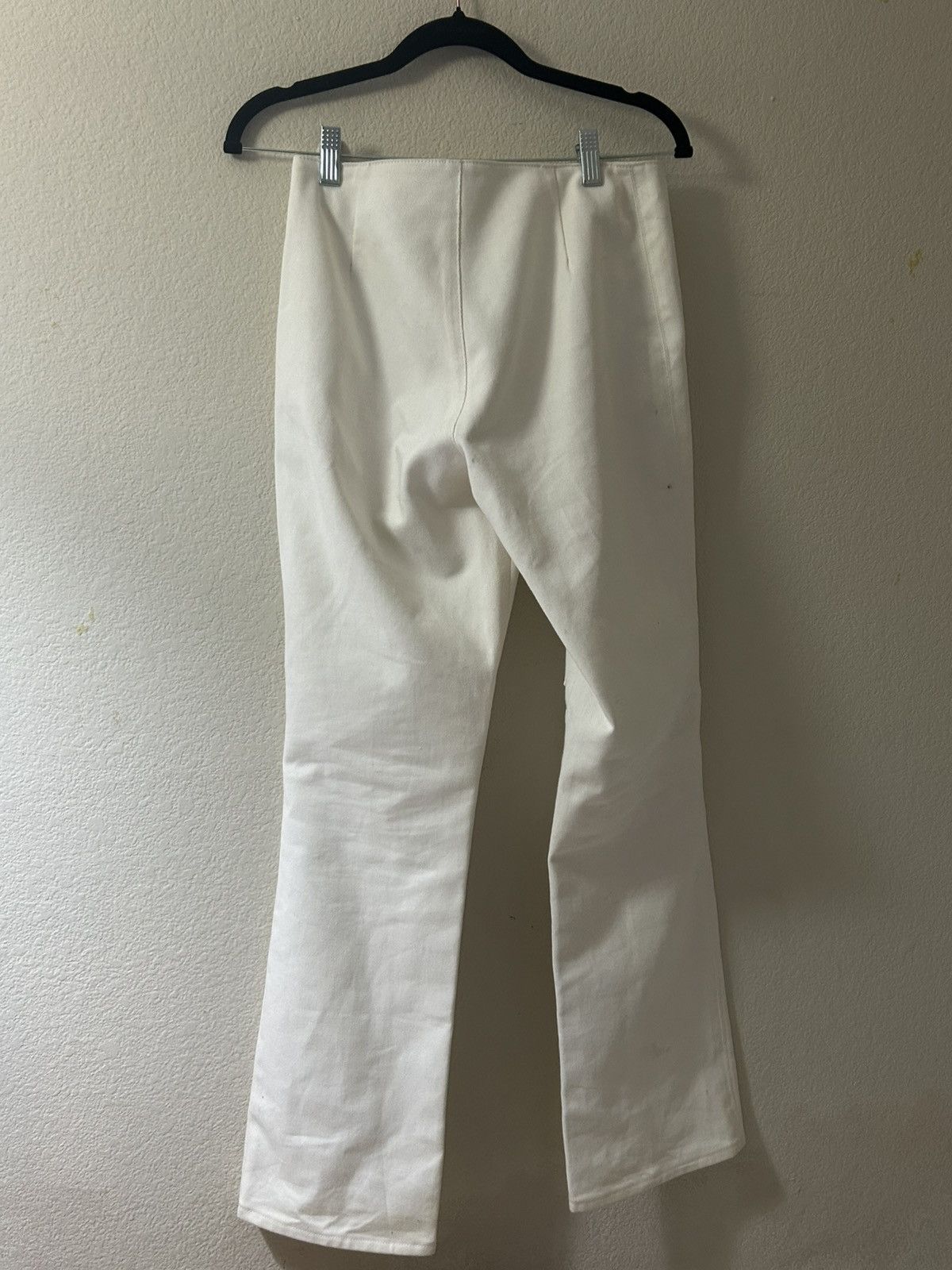 Chrome Hearts Chrome Hearts white fleur knee denim Size 28" / US 6 / IT 42 - 2 Thumbnail