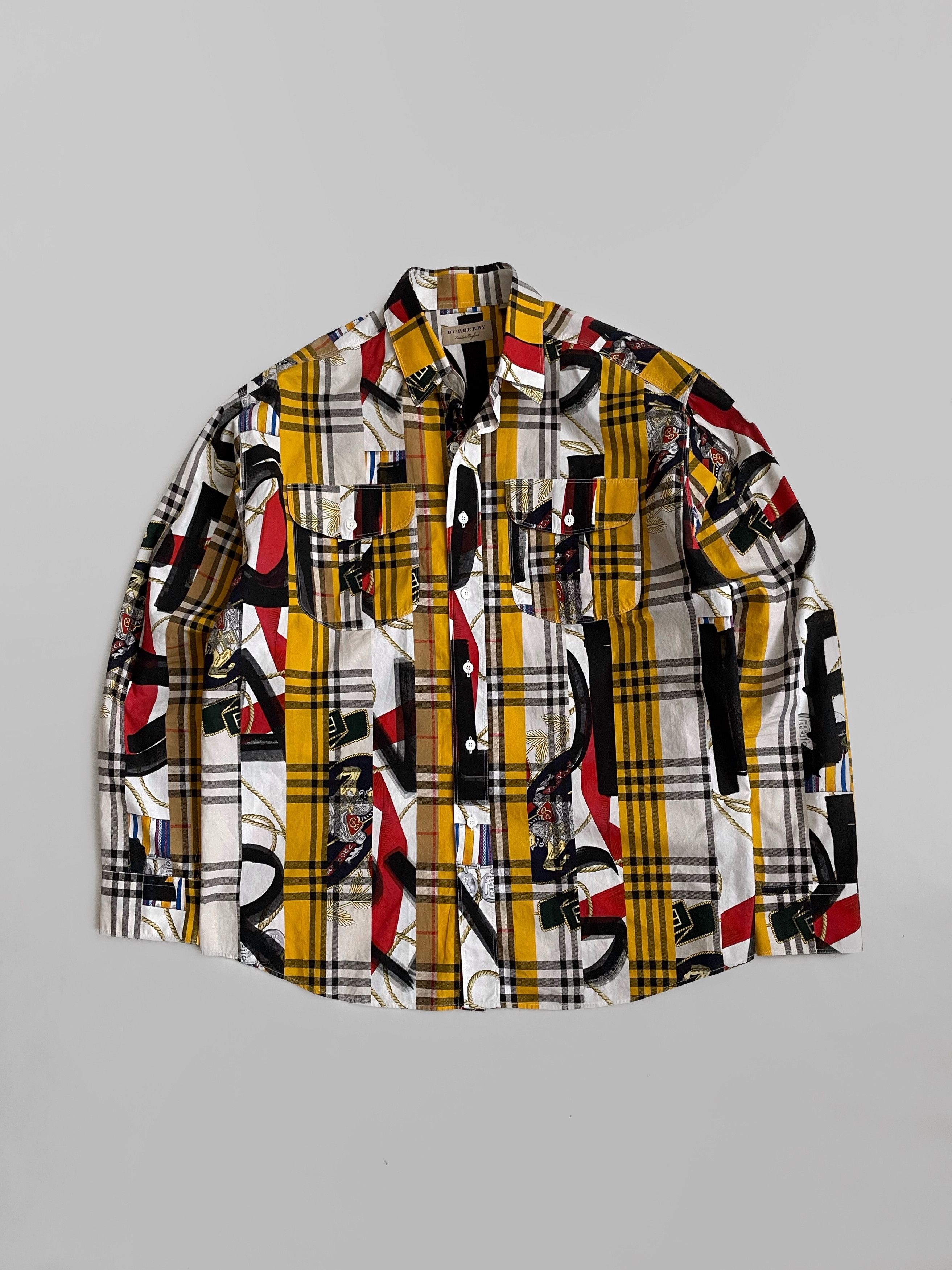 Burberry Burberry Monogram multicolor button shirt Size US L / EU 52-54 / 3 - 1 Thumbnail