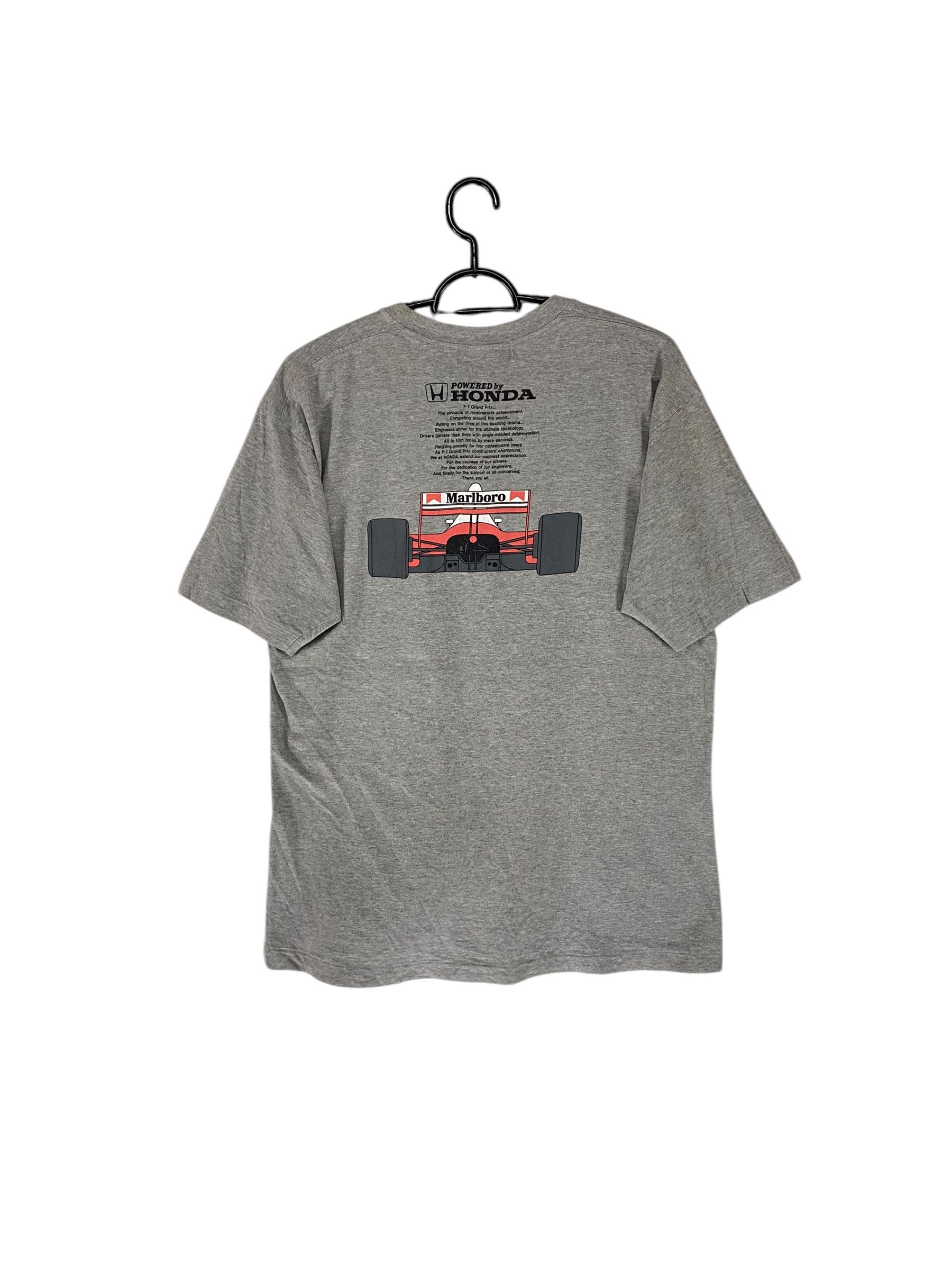 Formula 1 1990s Honda Marlboro Formula 1 grand prix racing team tshirt Size US M / EU 48-50 / 2 - 2 Thumbnail