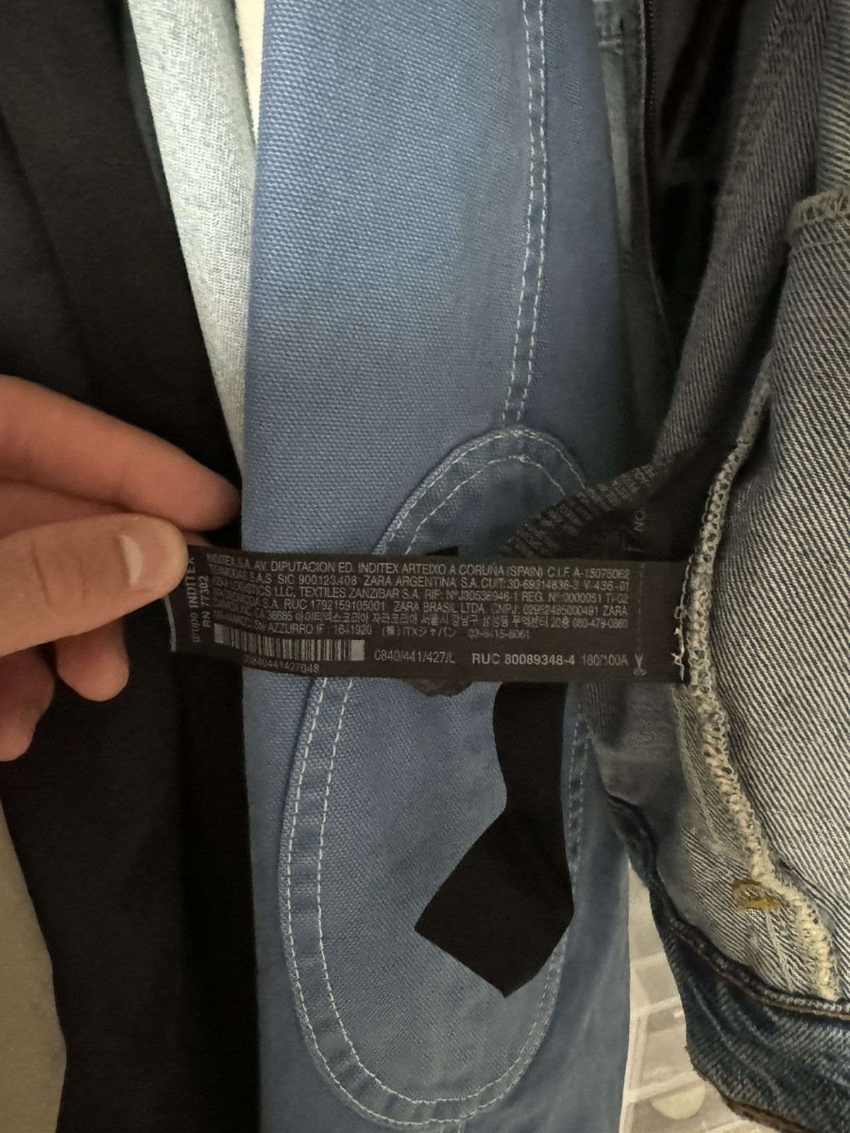 Rhude × Zara Rhude x ZARA Denim Jacket Size US L / EU 52-54 / 3 - 7 Thumbnail